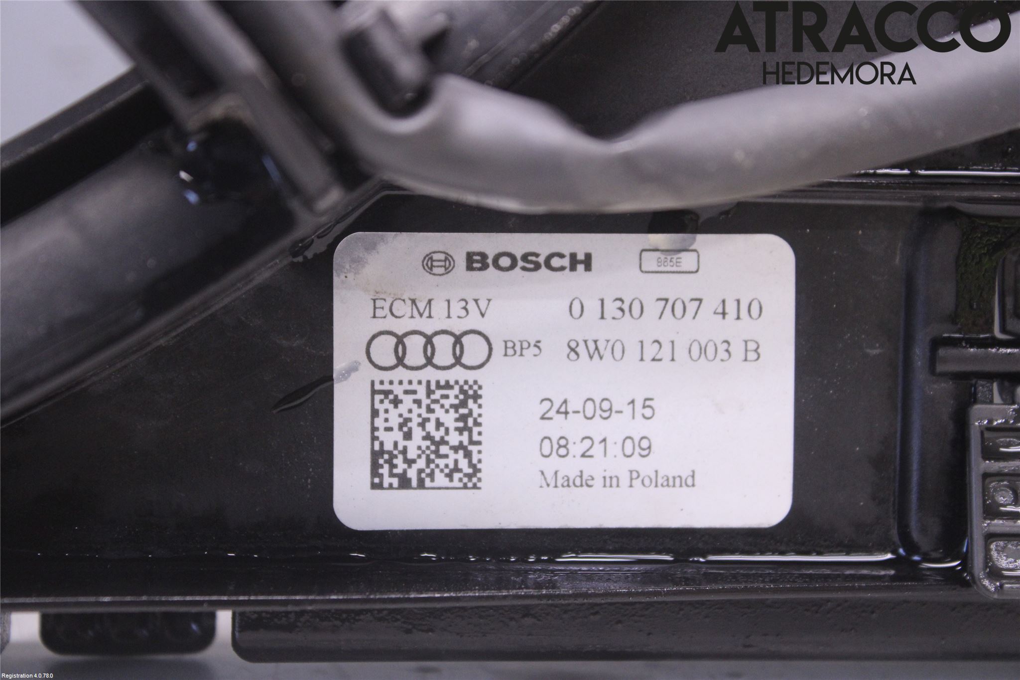 Audi Q7/SQ7 Kjølevifte Elektrisk