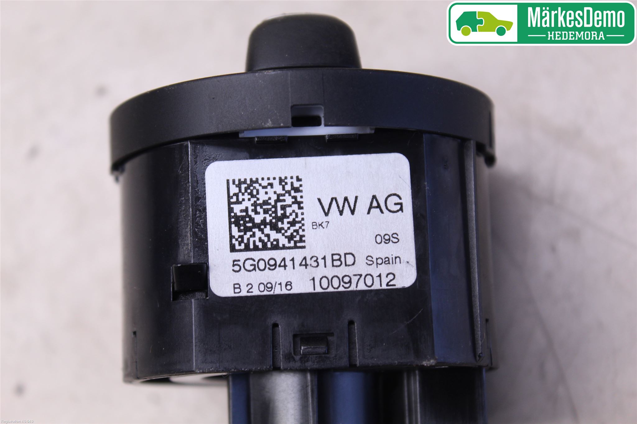 Volkswagen VW GOLF / E-GOLF VII 13-20 Bryter Hovedlys