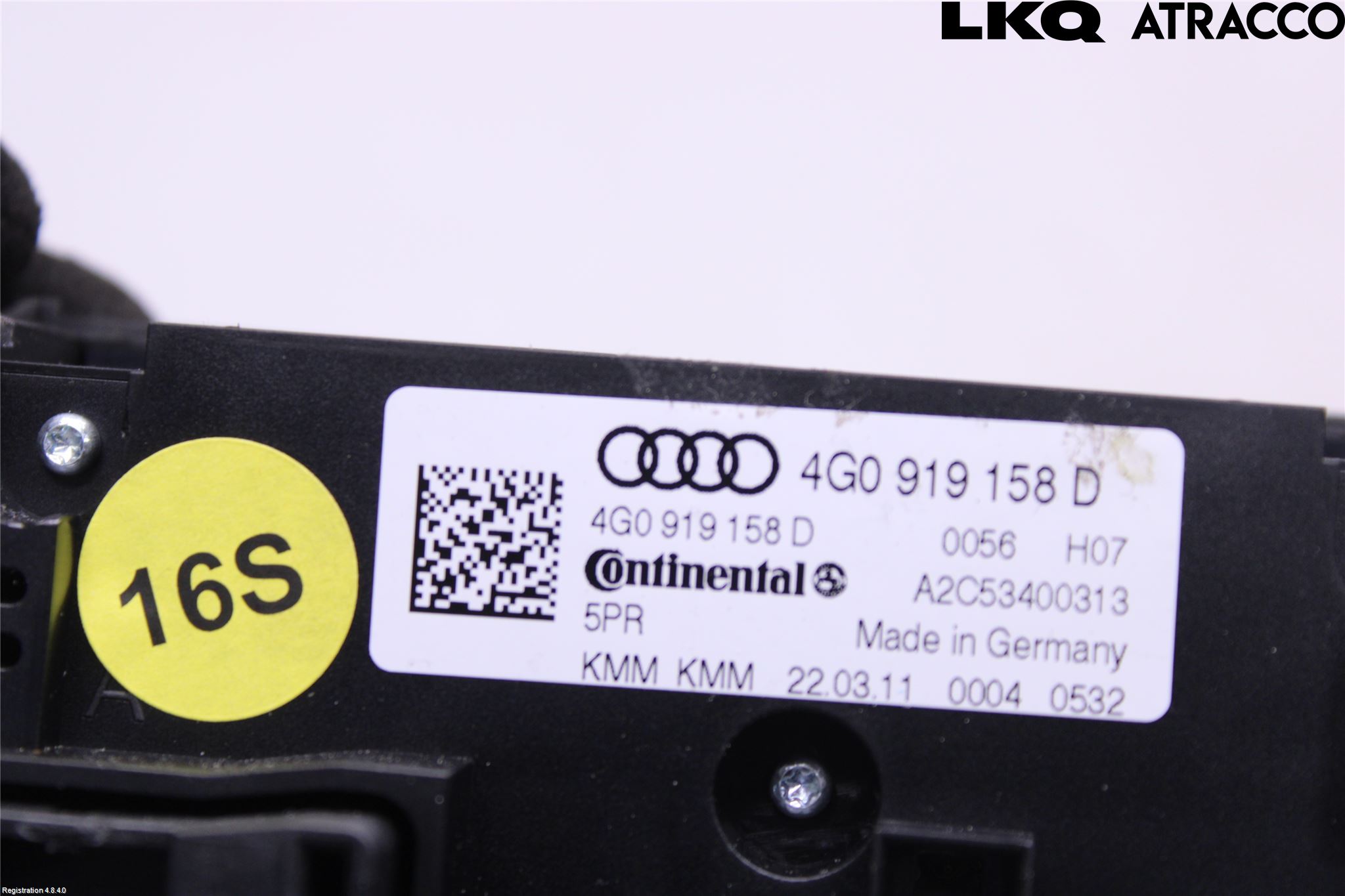 Audi A6/S6 4G 11-18 Varme Ac Betjening-Display