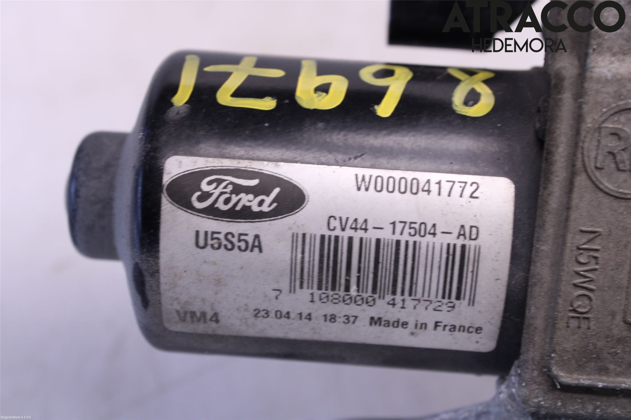 Ford KUGA 13-16 Viskermotor Frontrute