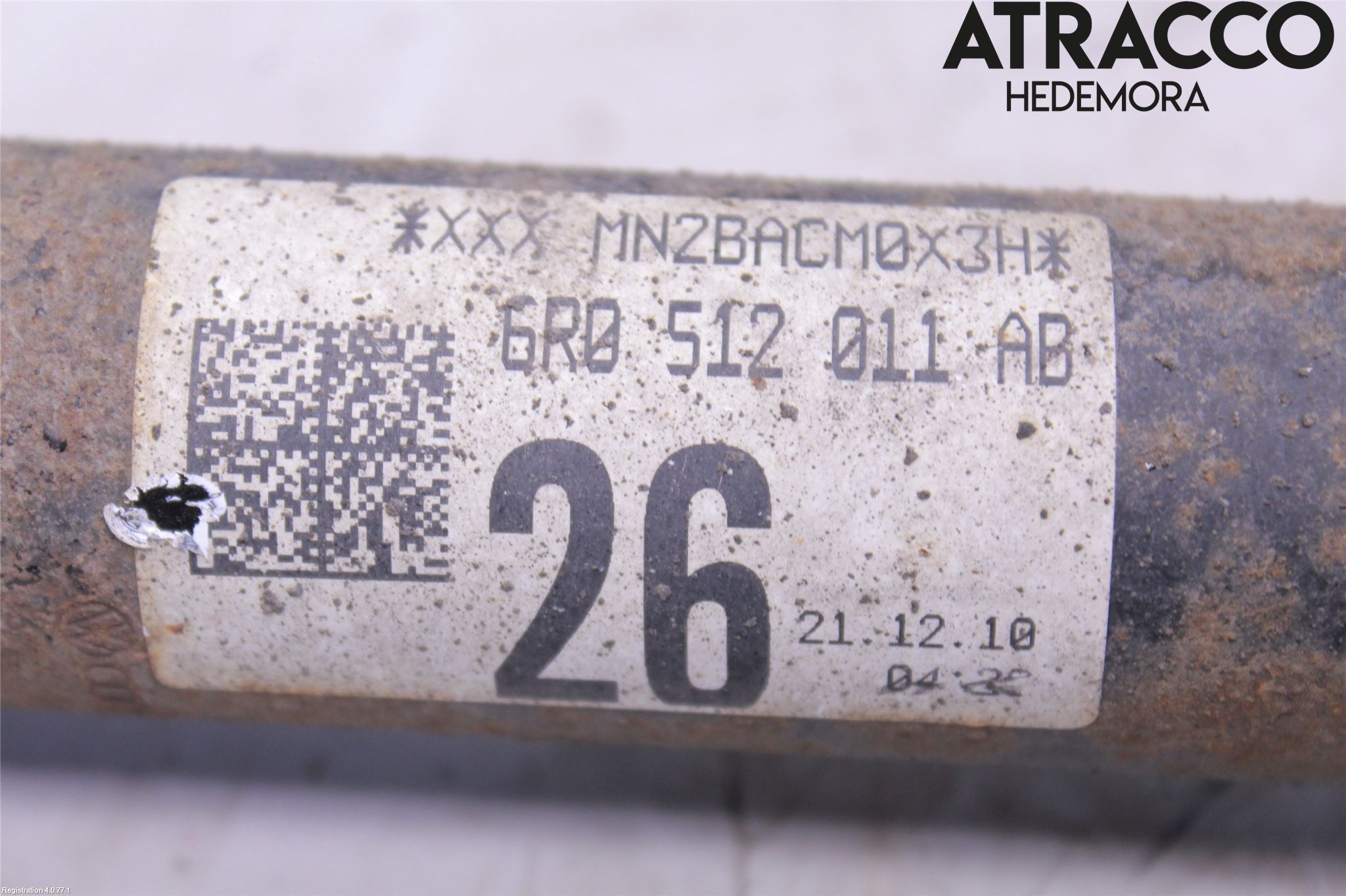 Audi A1/S1 11-18 Støtdemper Bak