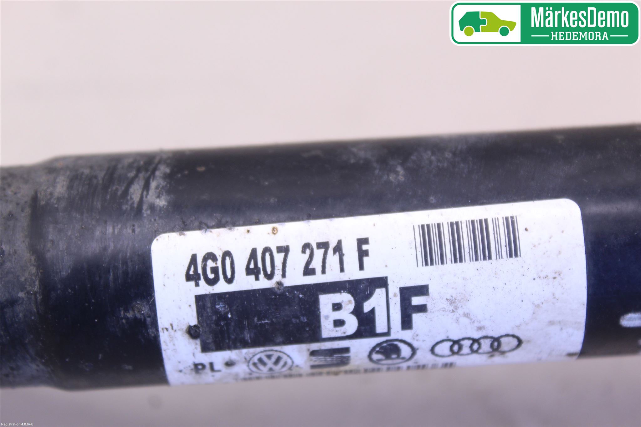 Audi A6/S6 4G 11-18 Drivaksel Foran Kompl Høyre
