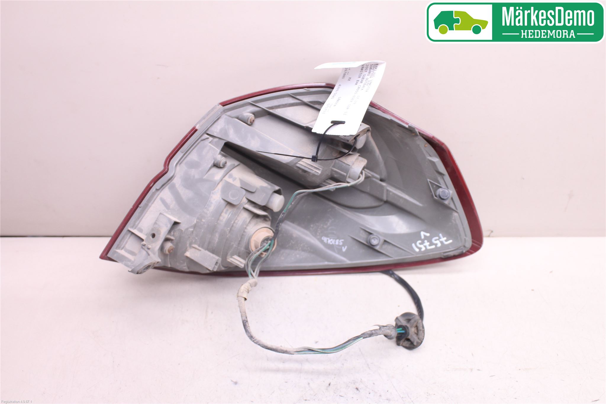 Subaru OUTBACK   07-09 Baklykt Venstre