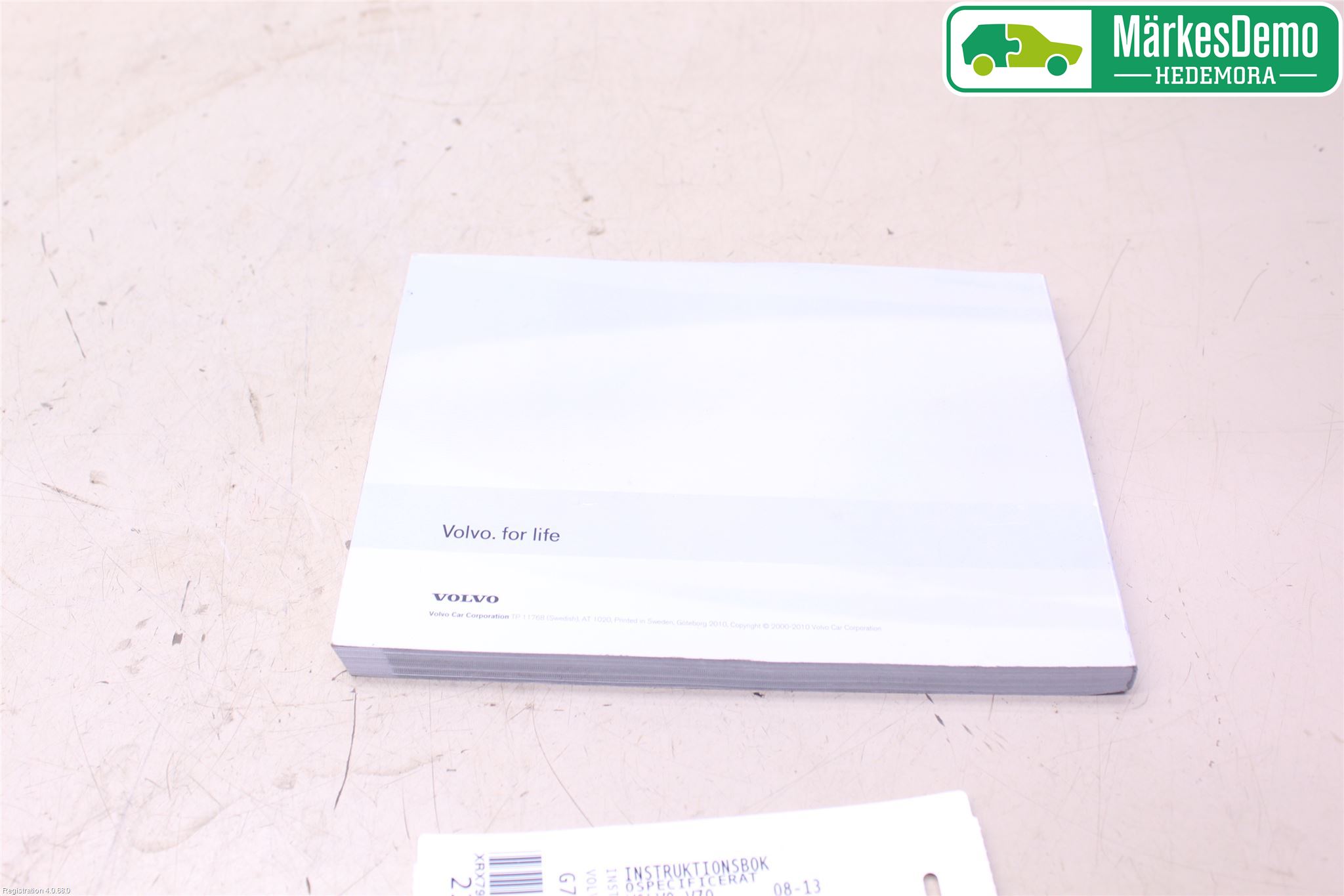 Volvo V70 08-13 Instruksjonsbok