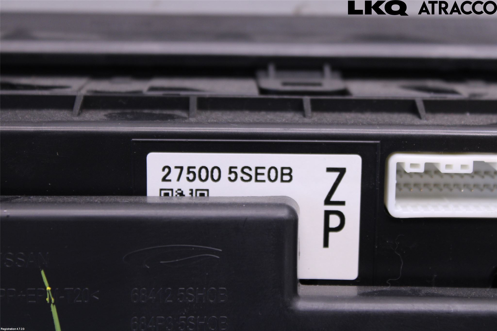 Nissan LEAF 18- Varme Ac Betjening-Display