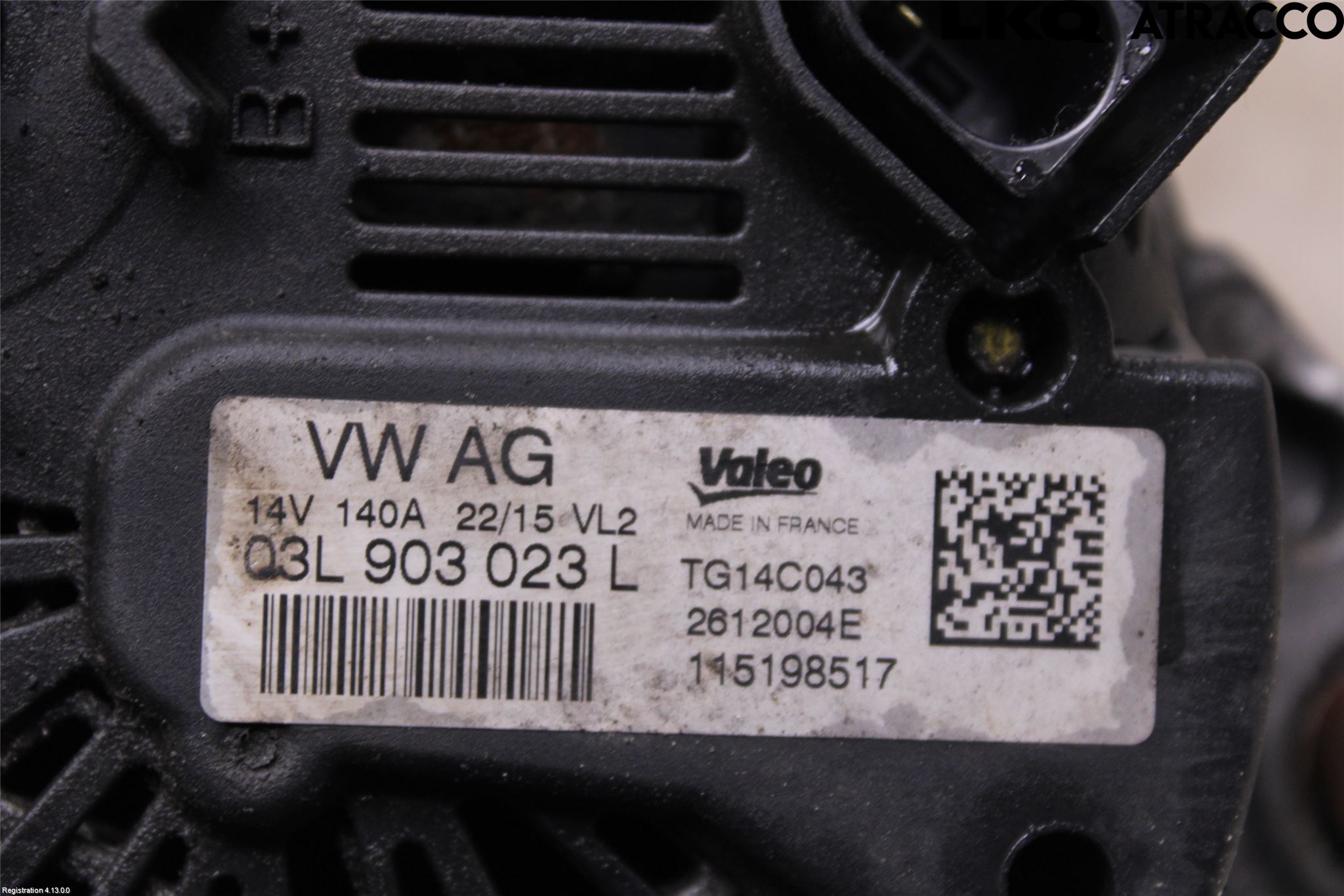 Volkswagen VW PASSAT 15-19 Dynamo