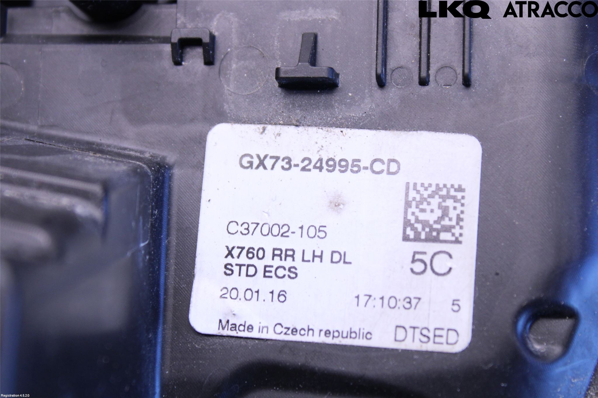 Jaguar XE (X760) 15-24 Dørlås - Låsekasse
