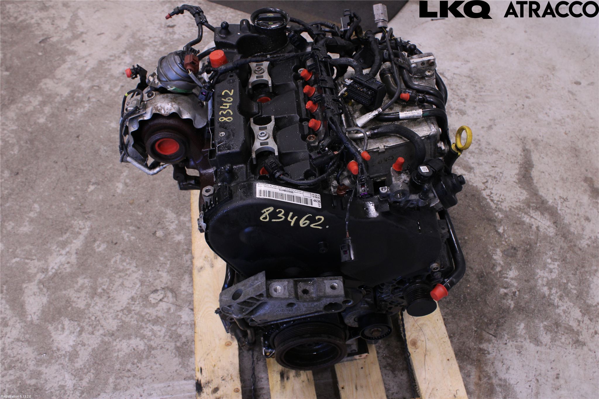 Volkswagen VW GOLF / E-GOLF VII 13-20 Motor Diesel