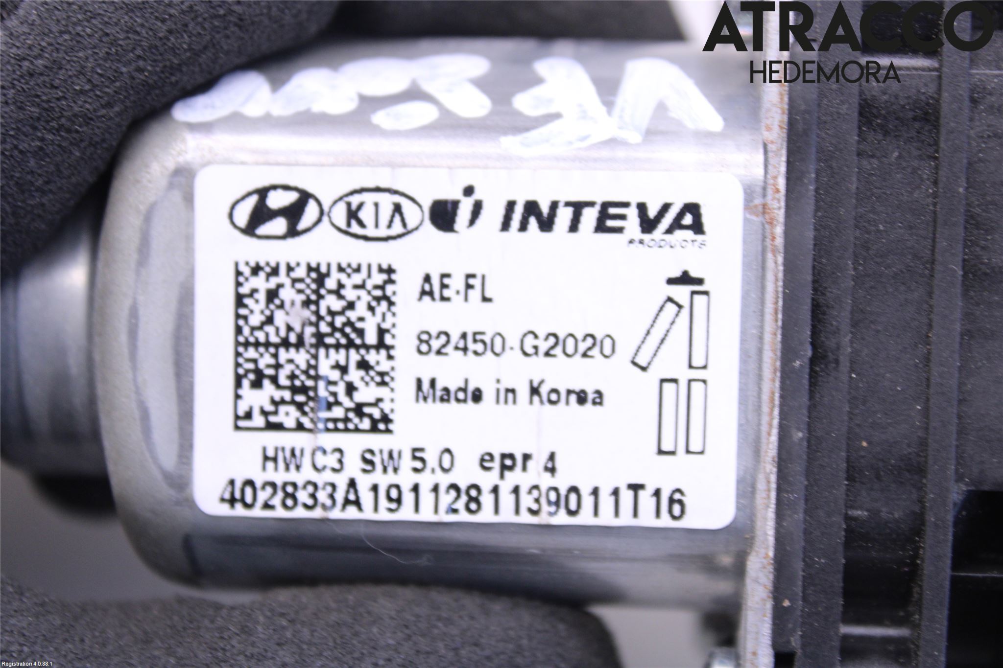 Hyundai IONIQ AE 17-22 Vindusheismotor