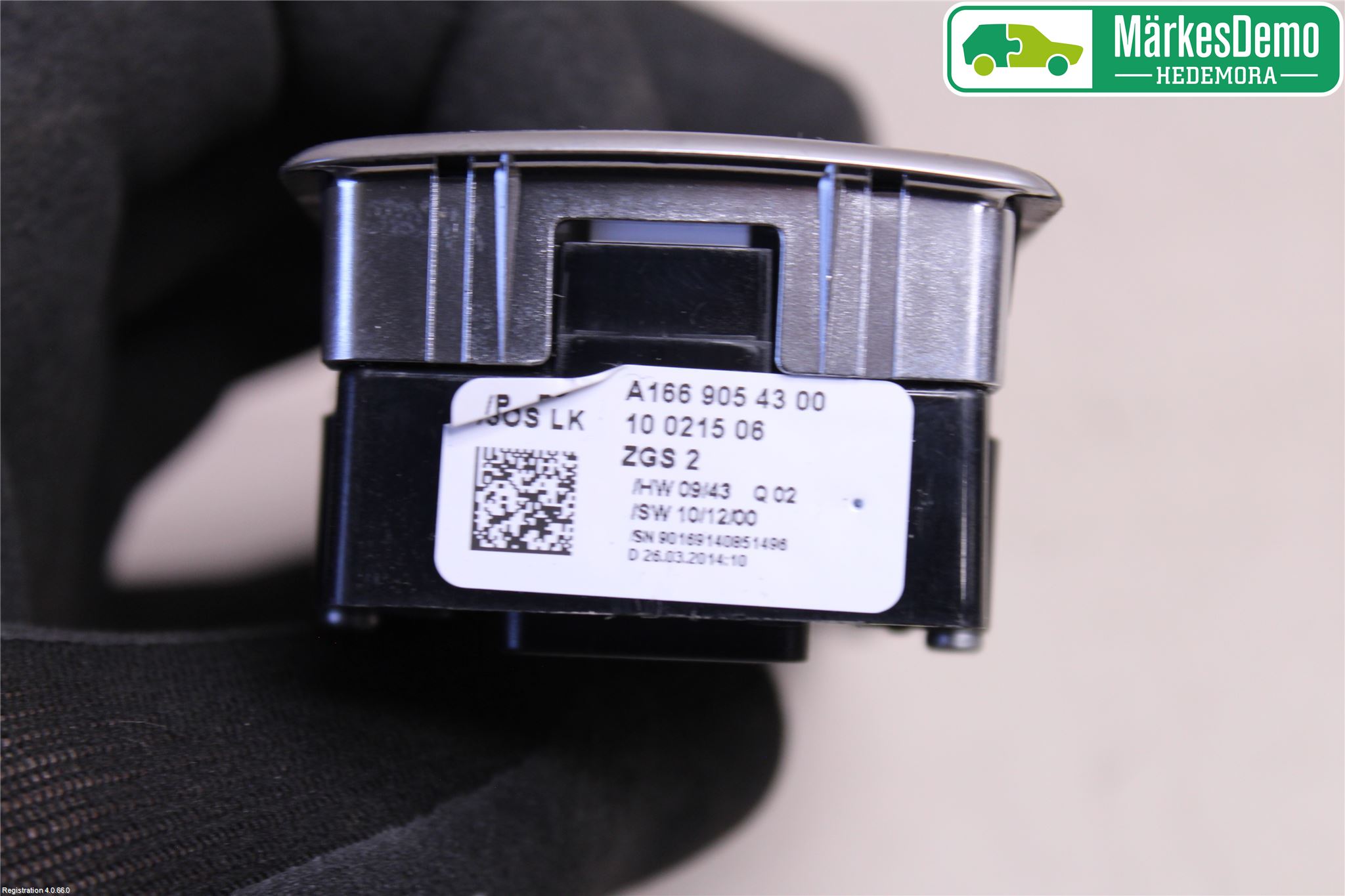 Mercedes-Benz MB GLA-KLASS (X156) 13-20 Bryter Vindusheis