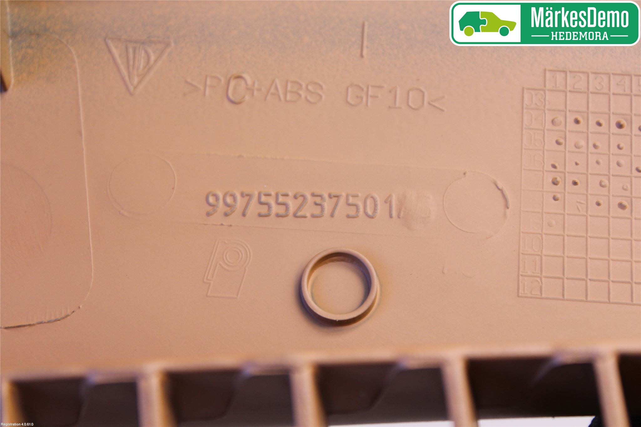 Porsche 911 64- Dashbord Kanal - Dyse