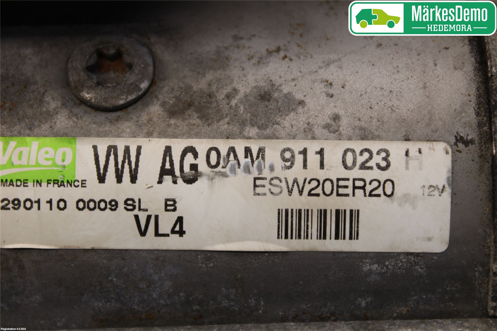 Volkswagen VW GOLF VI 09-13 Startmotor Diesel