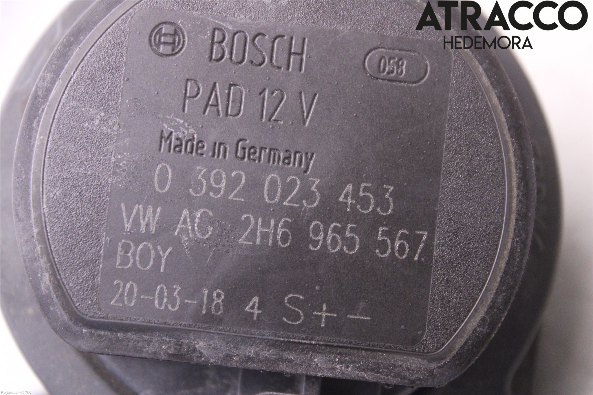 Volkswagen VW AMAROK 2H 10-22 Varme Sirkulasjonspumpe