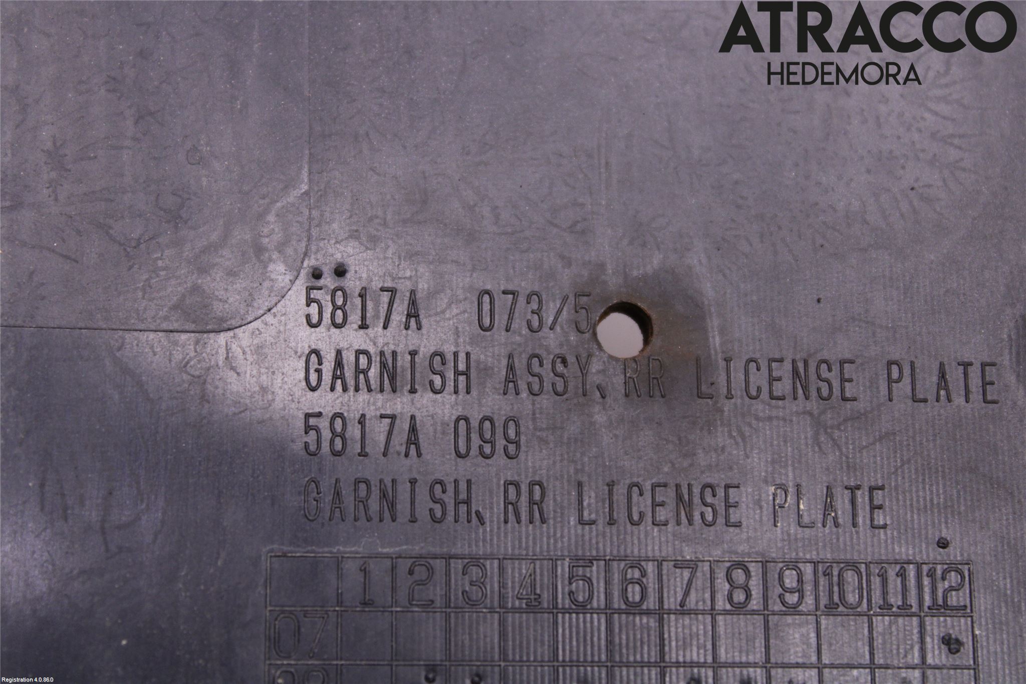 Mitsubishi LANCER 07-14 List Bak-Bakluke