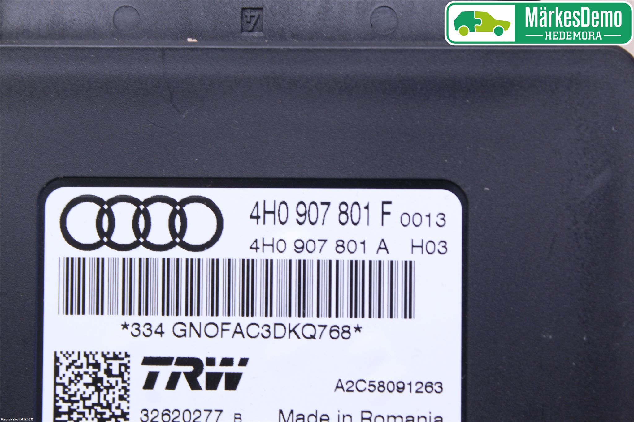Audi A7/S7 4G 11-17 Styreenhet Parkbrems