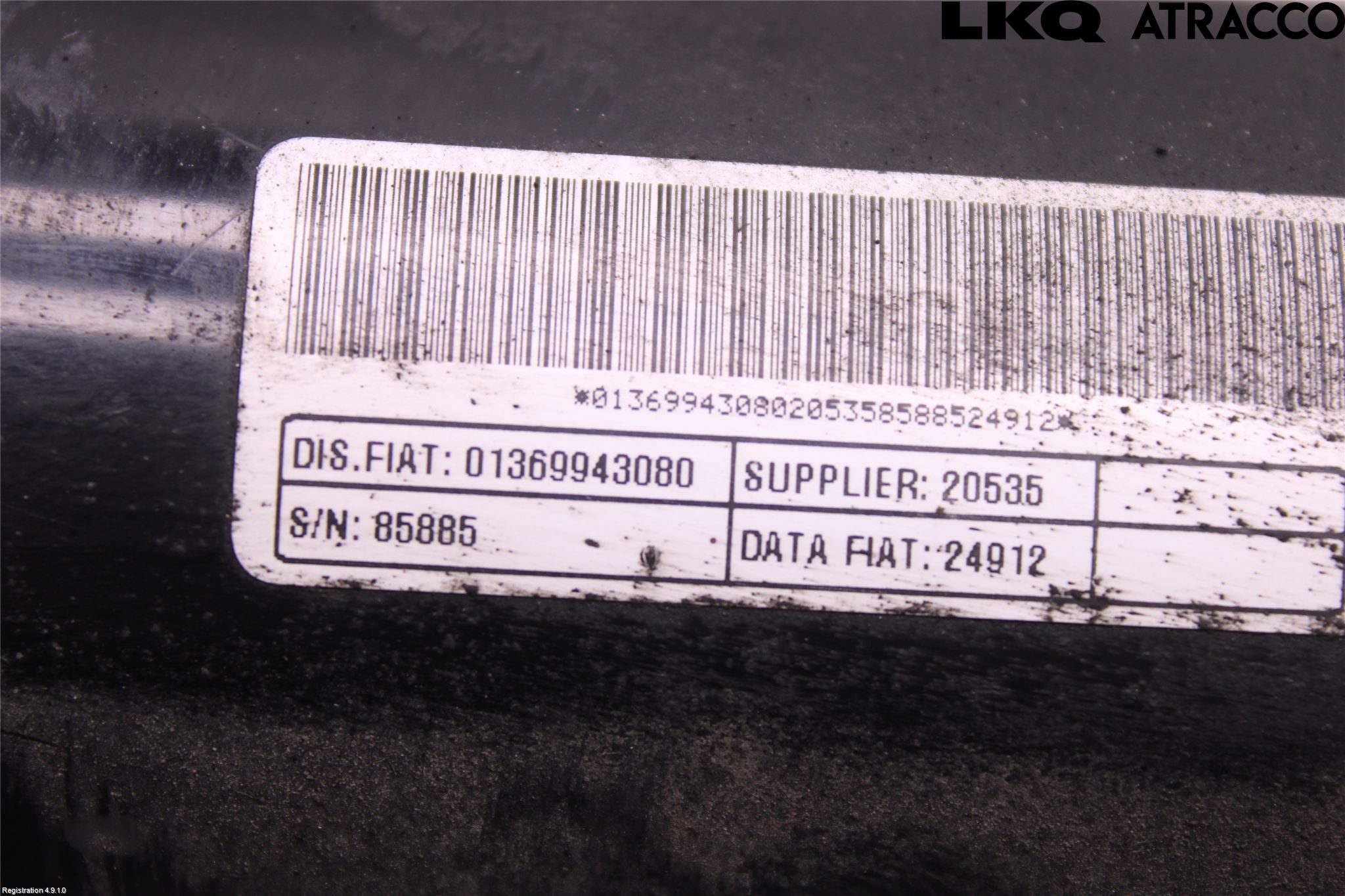 Fiat DUCATO 07-15 Servo Snekke - Tannstang