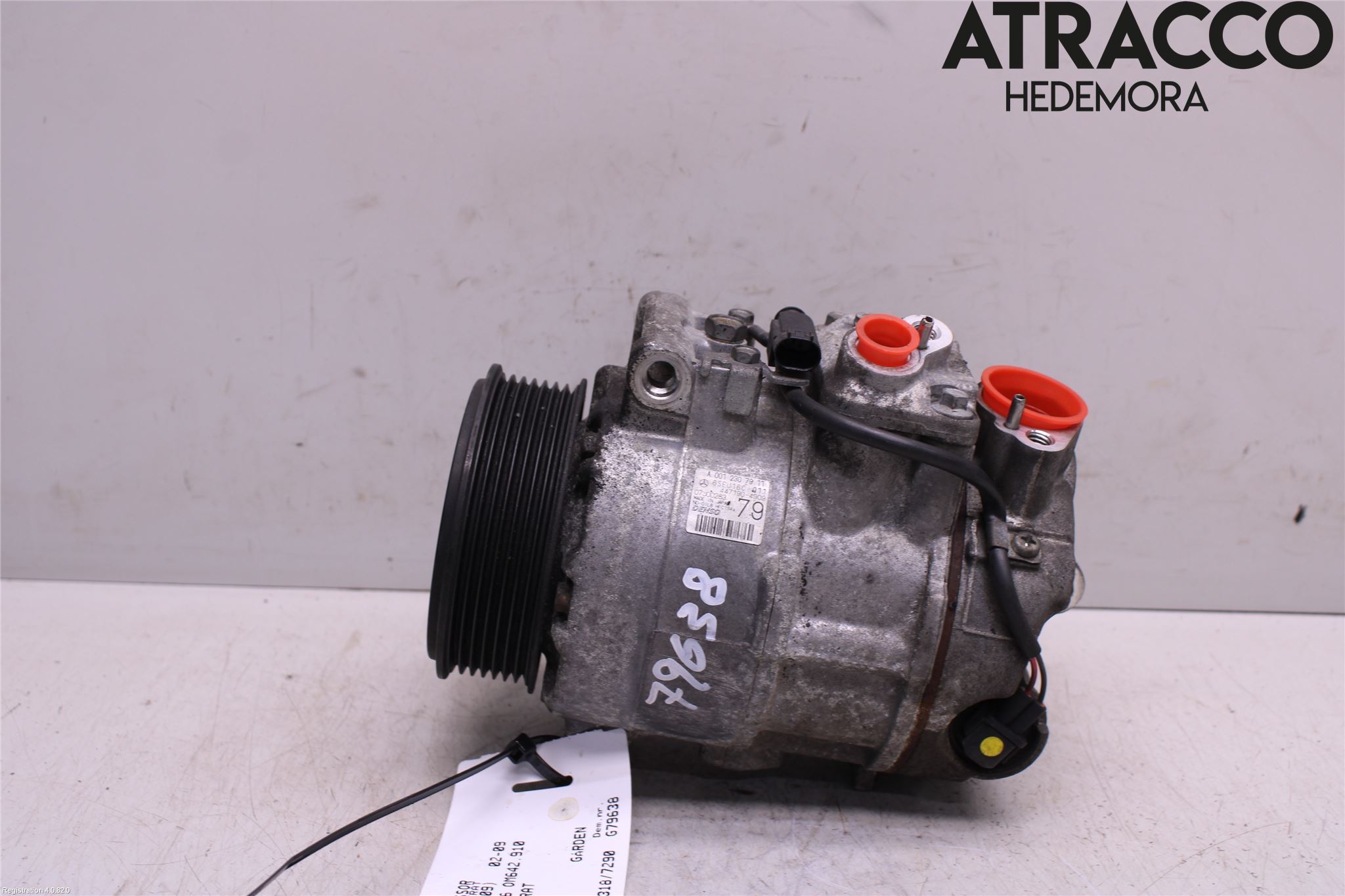 Mercedes-Benz MB CLK (C209) 02-09 Varme Ac Kompressor