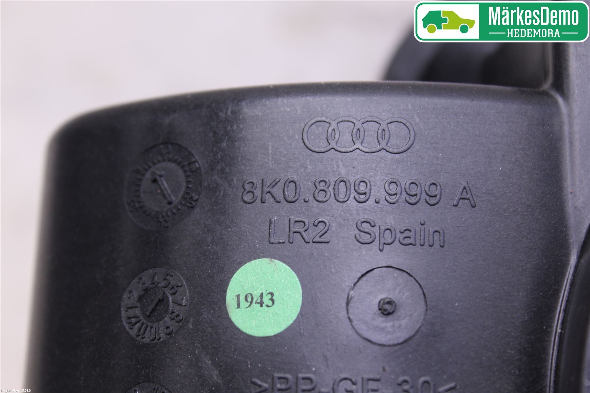 Audi A4/S4 08-11 Drivstoff Tankluke
