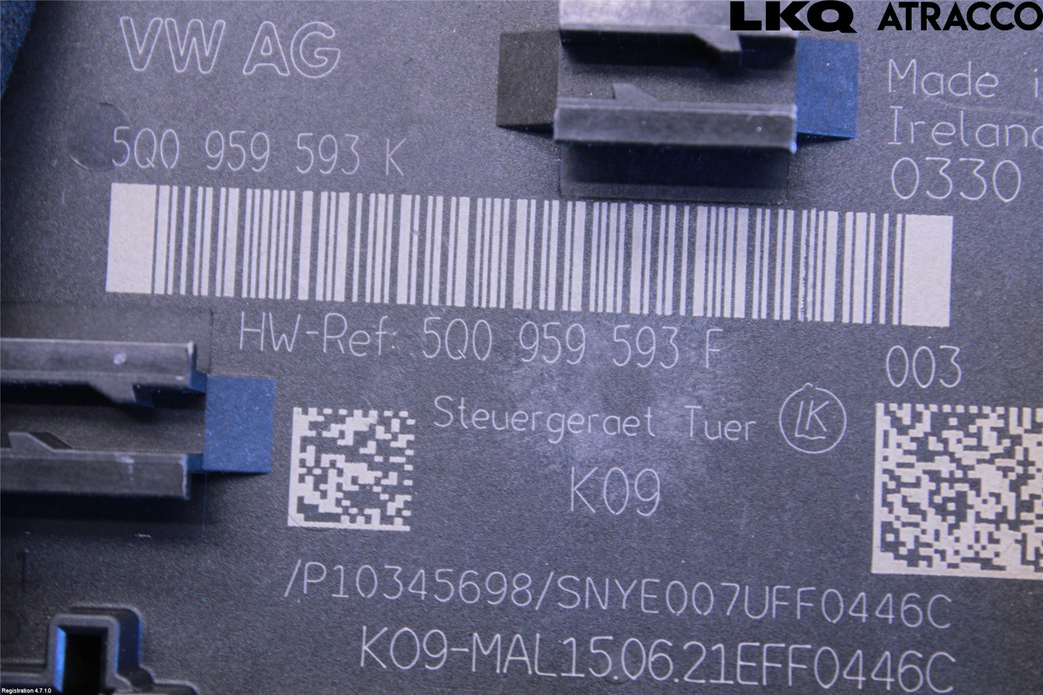 Volkswagen VW GOLF / E-GOLF VIII 20- Styreenhet Dør