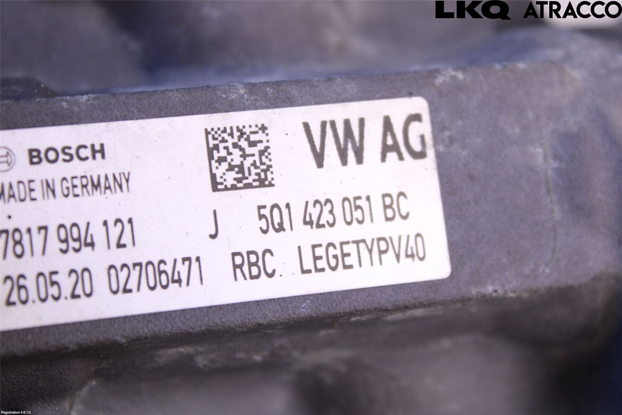 Volkswagen VW GOLF / E-GOLF VII 13-20 Styrväxel/Snäcka Elektrisk