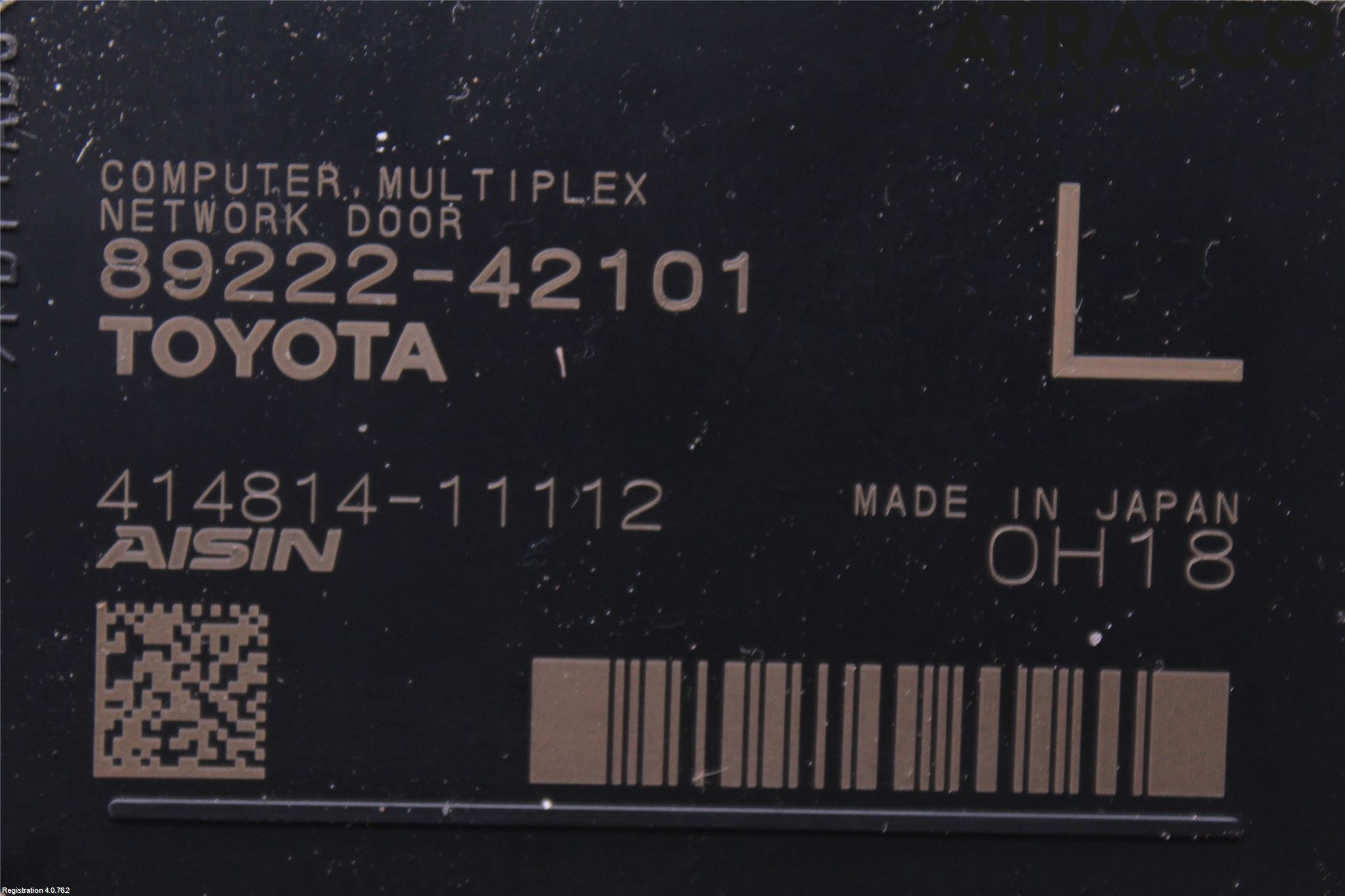 Toyota RAV4 19- Styreenhet Bakluke