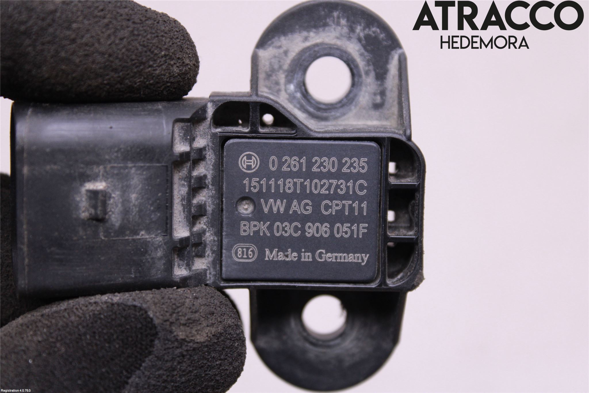 Volkswagen VW AMAROK 2H 10-22 Inns Map - Trykkføler