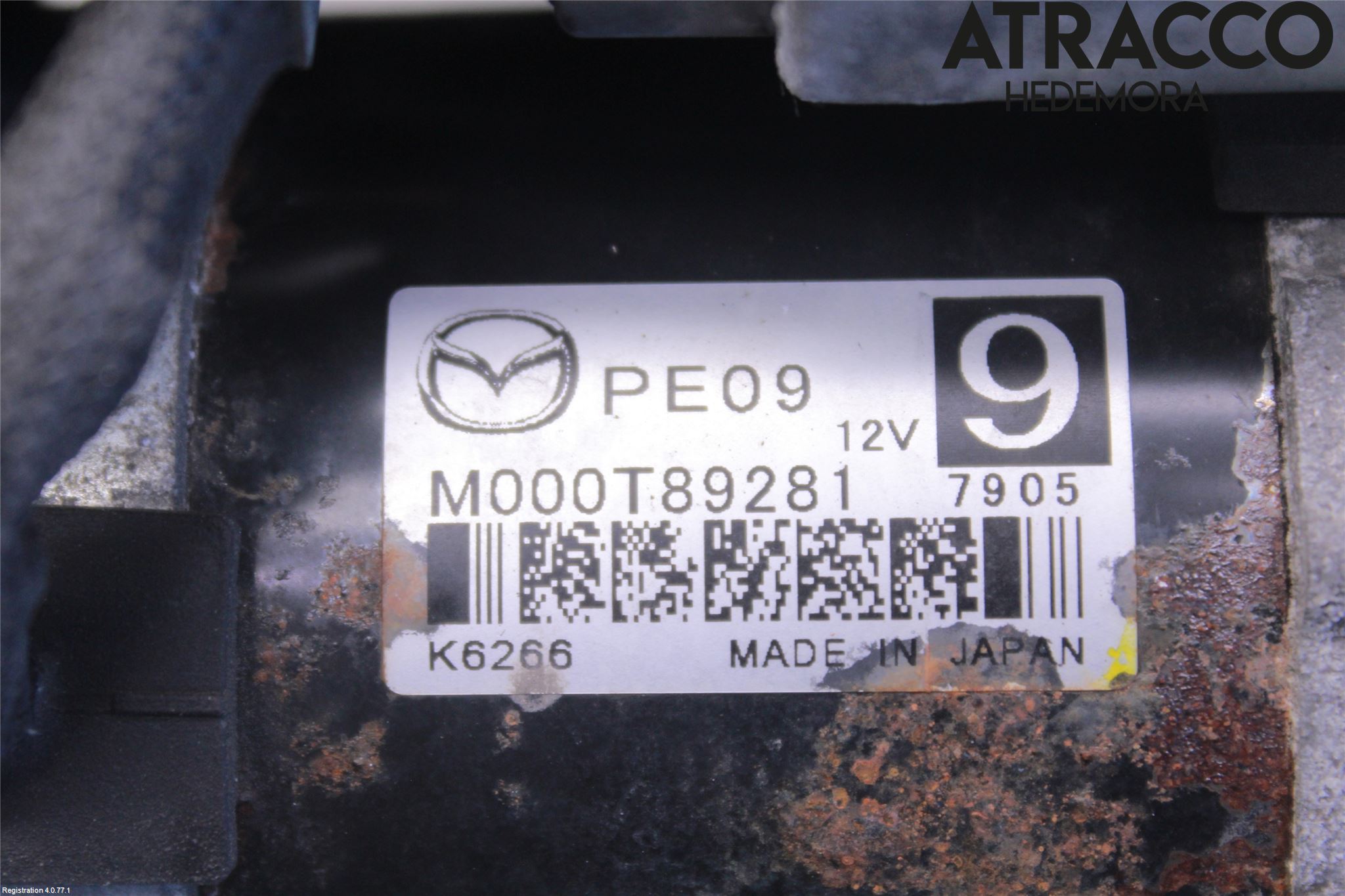Mazda CX-3 Startmotor