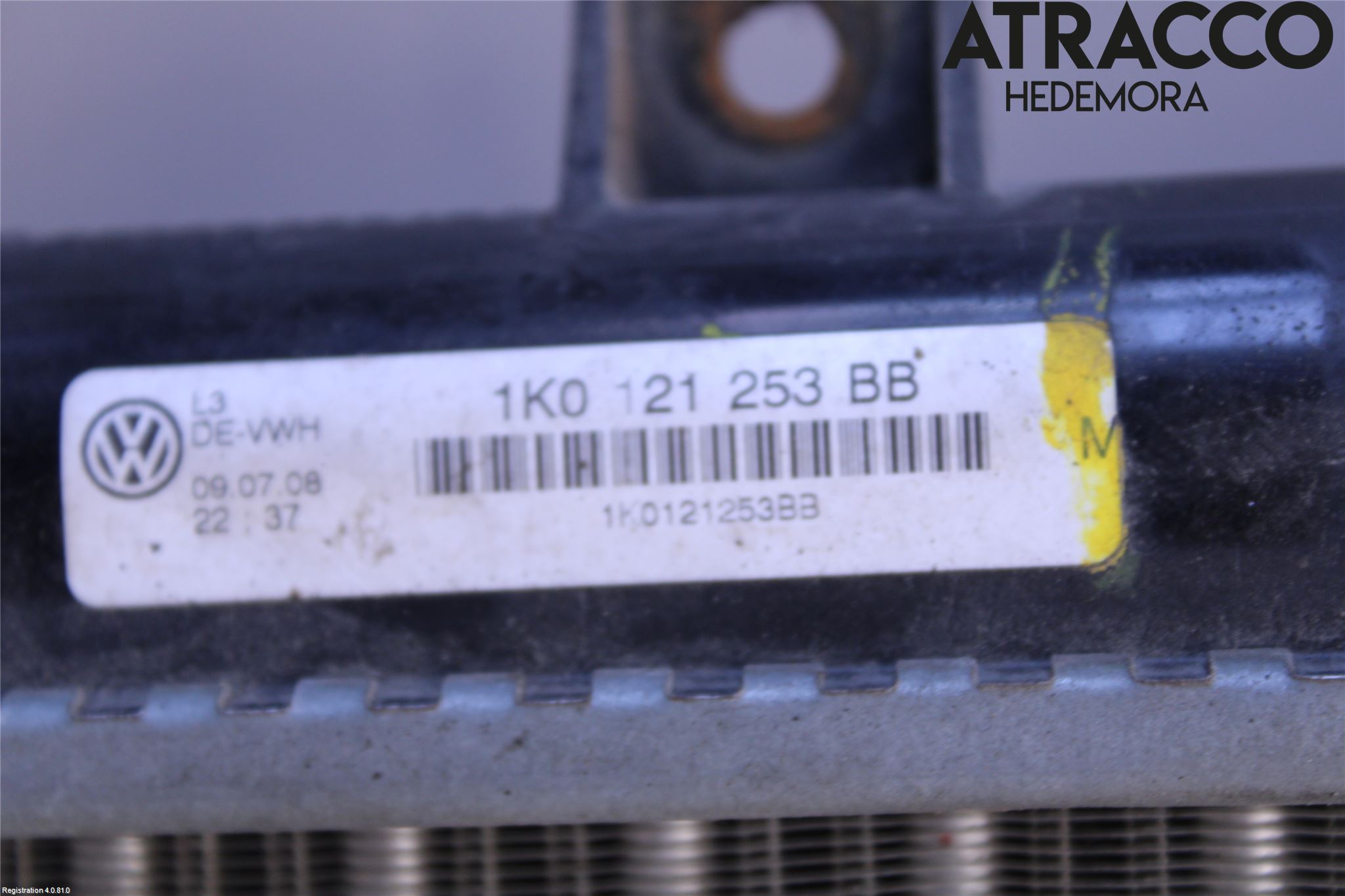 Audi A3/S3 05-13 Radiator Automat