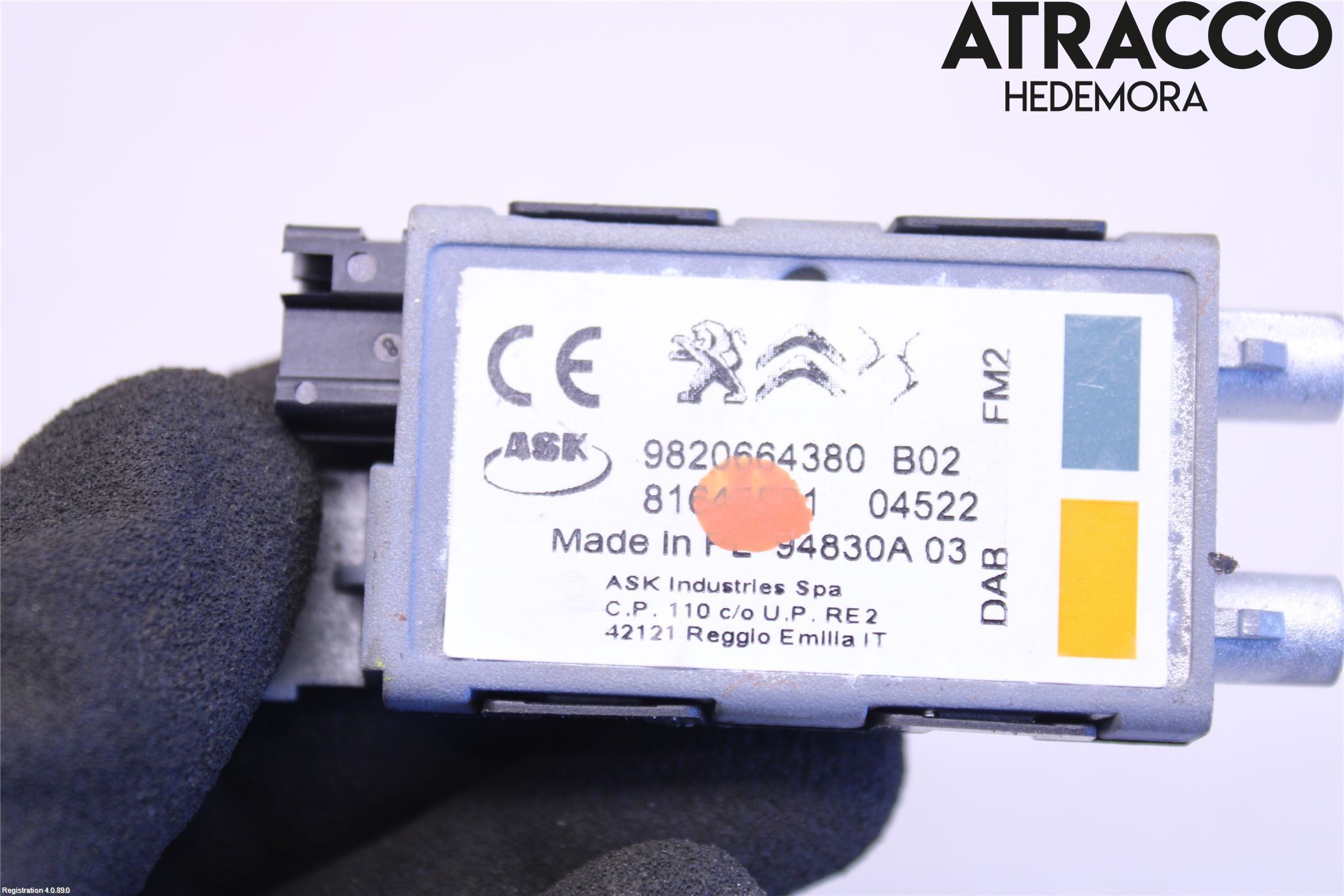 Peugeot 2008/E-2008 20- Stereo Antenneforsterker