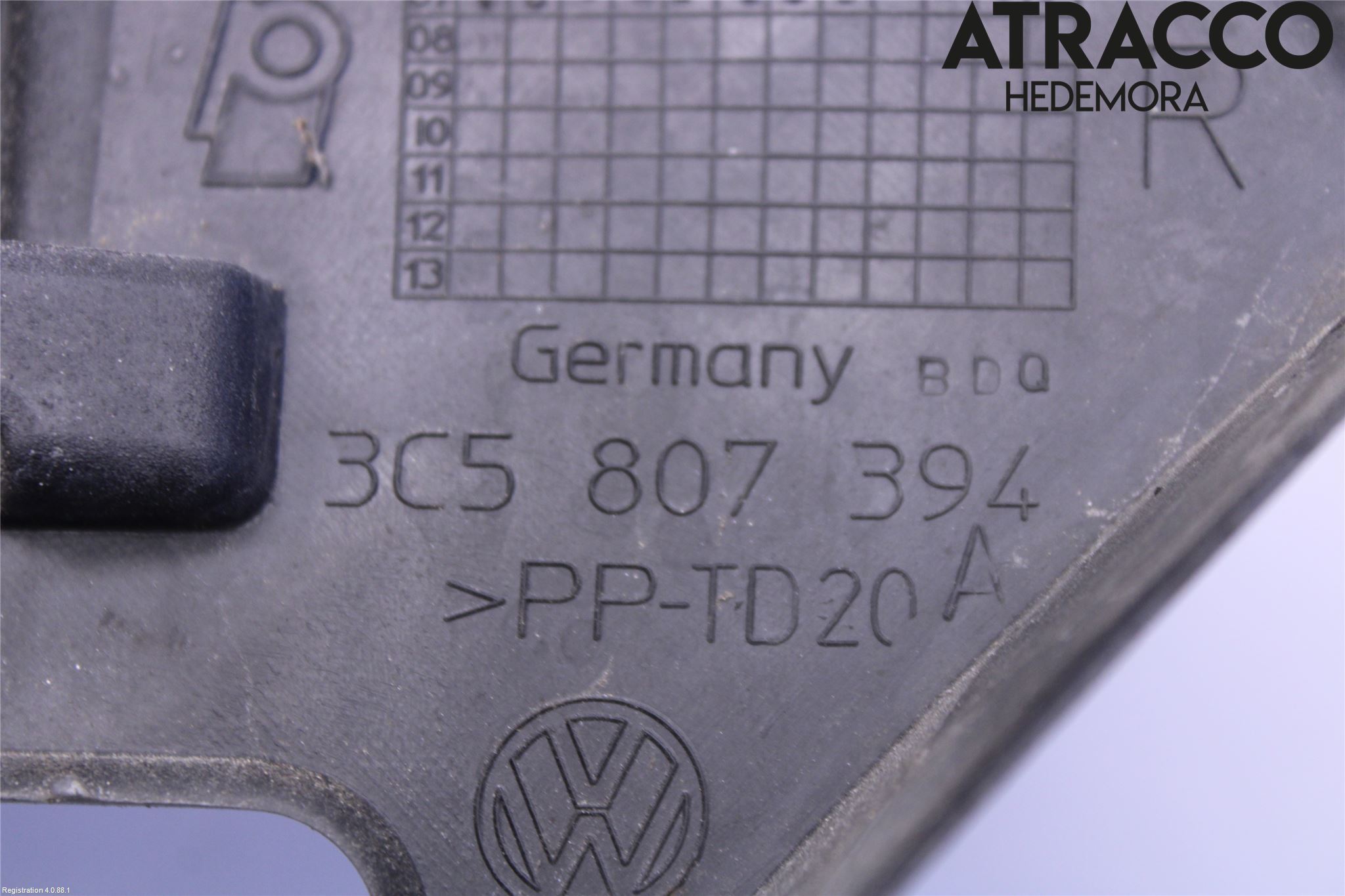 Volkswagen VW PASSAT 05-11 Støtfangerfeste Bak Høyre