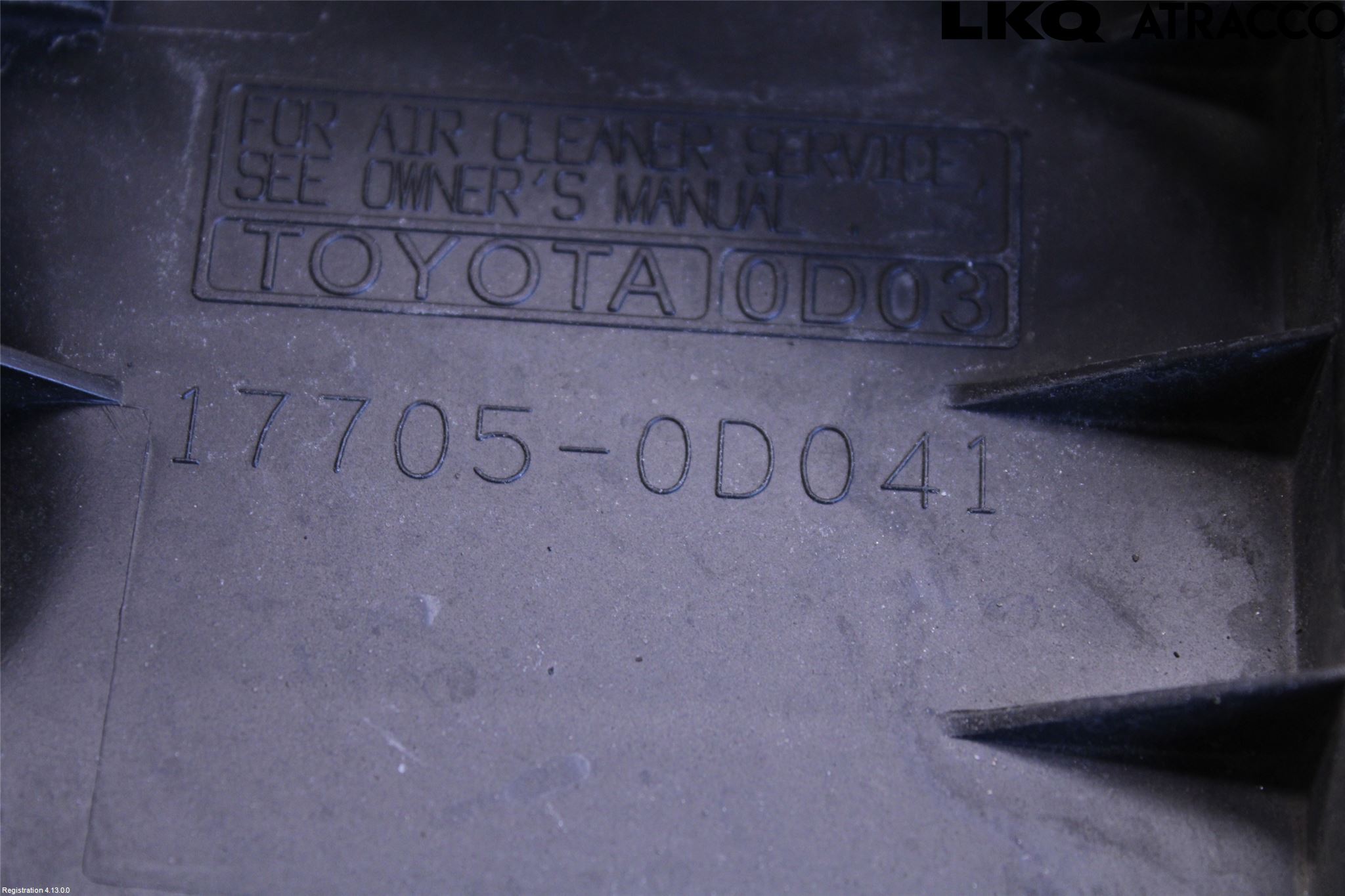 Toyota COROLLA 02-07 Luftfilter Boks