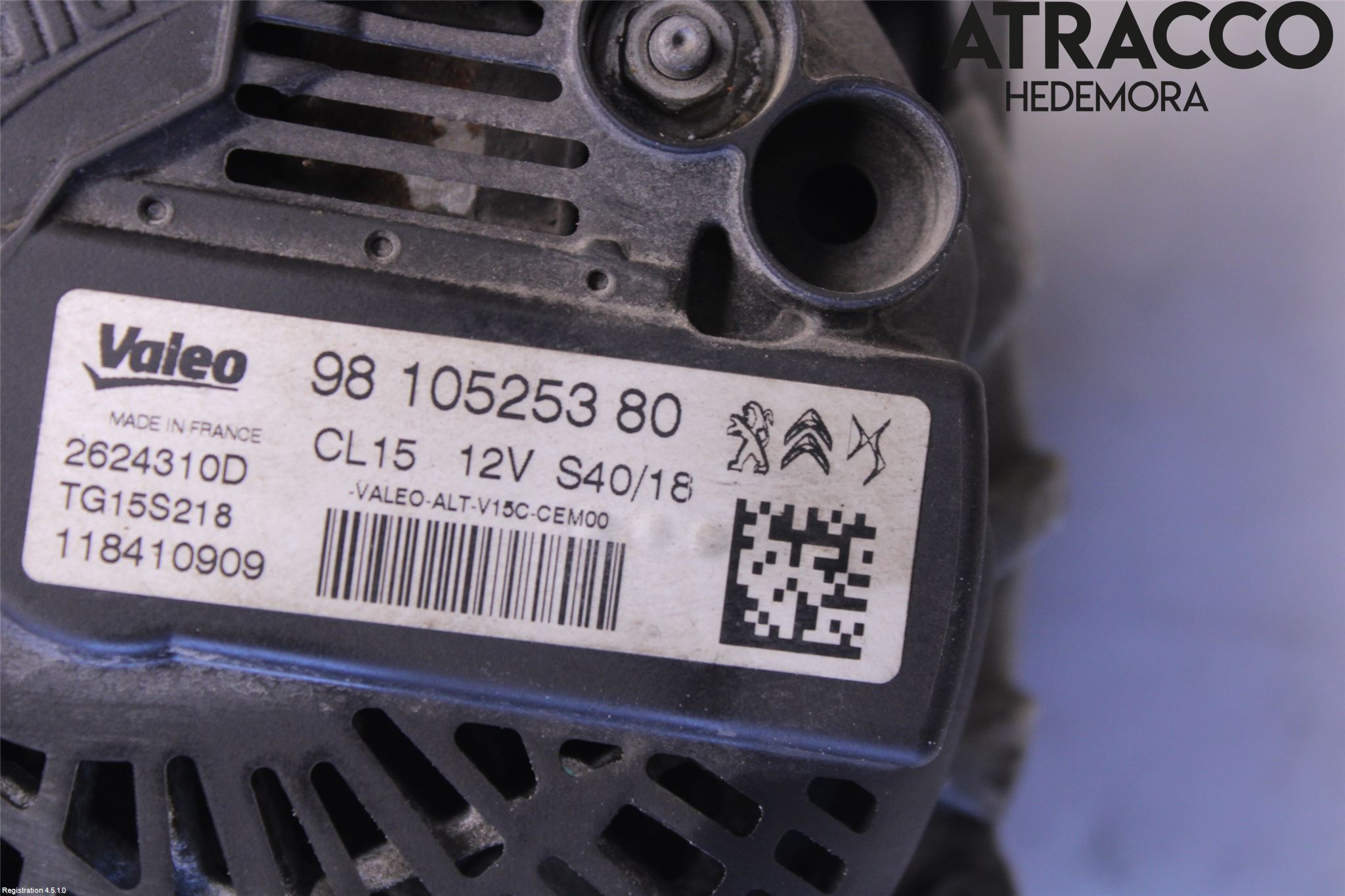 Citroen BERLINGO 08-18 Dynamo