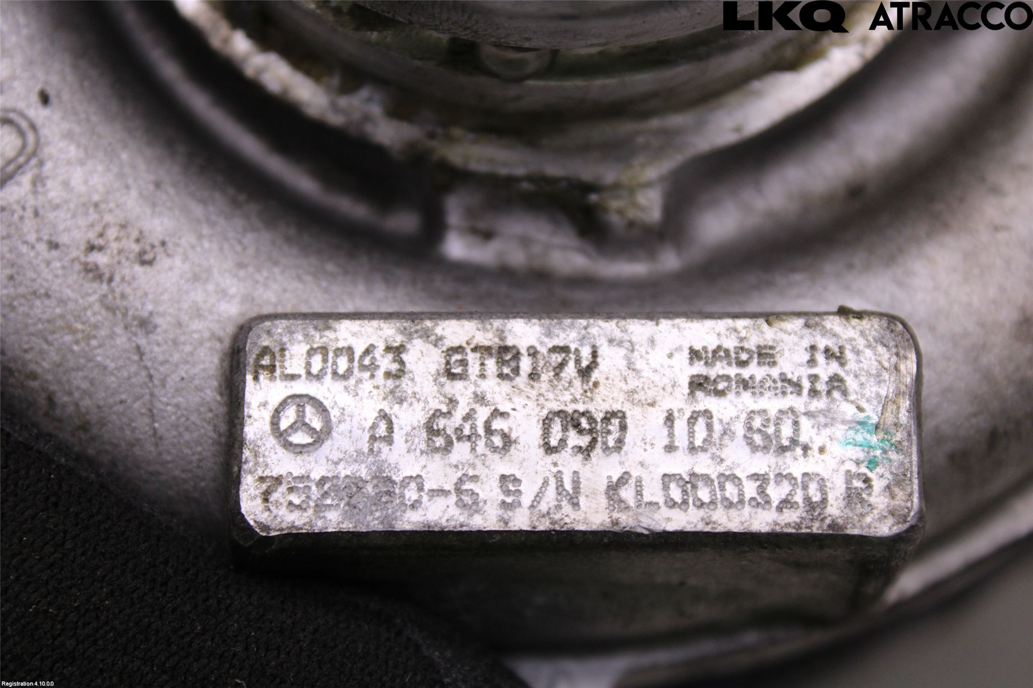 Mercedes-Benz MB C-KLASS (W204) 07-15 Turboaggregat