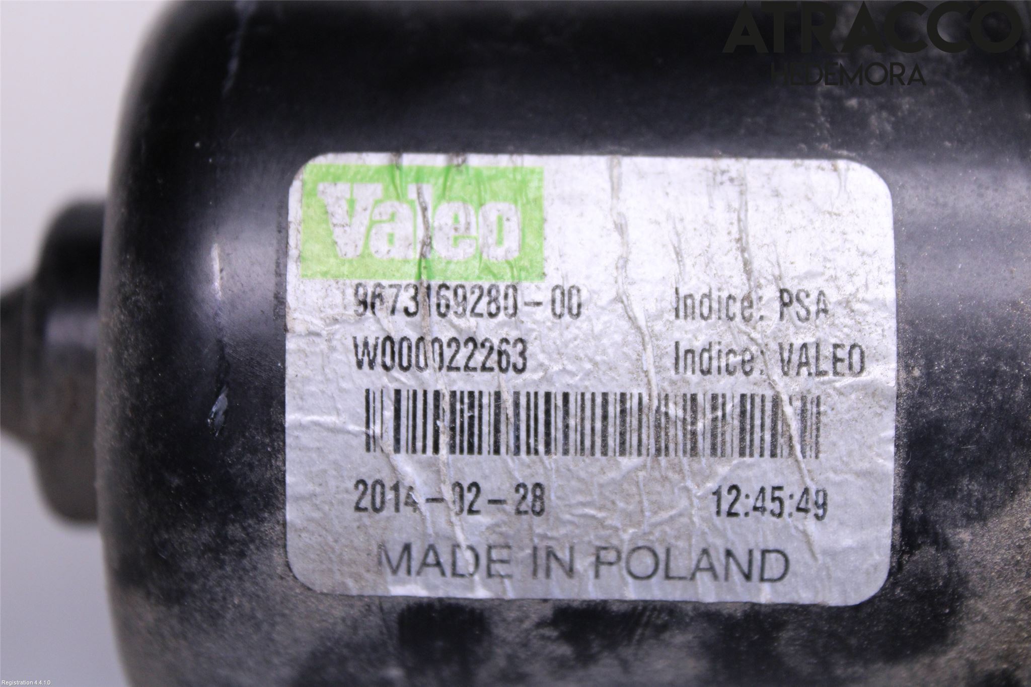 Citroen C3 PICASSO Viskermotor Frontrute