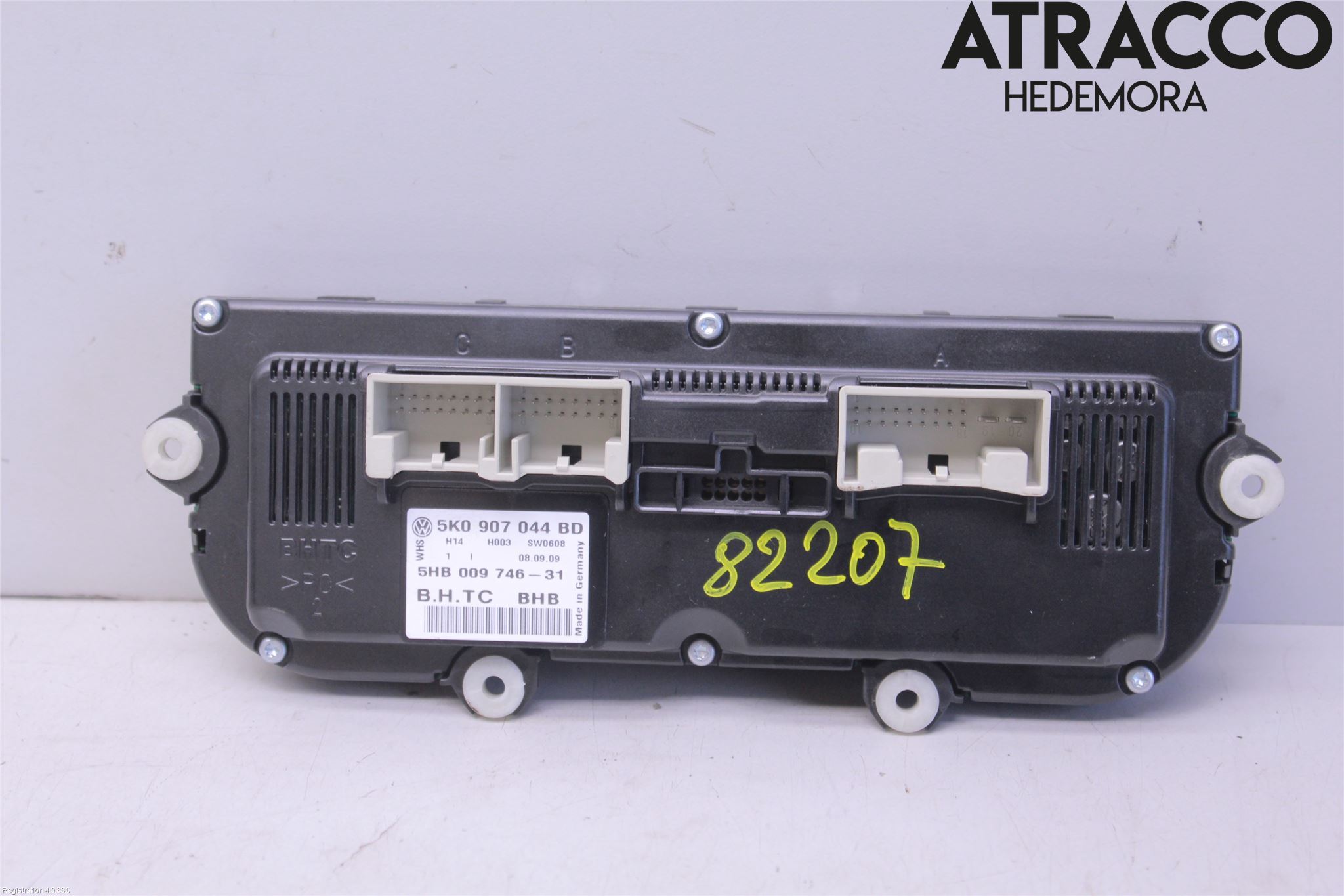 Volkswagen VW PASSAT CC 08-16 Varme Ac Betjening-Display