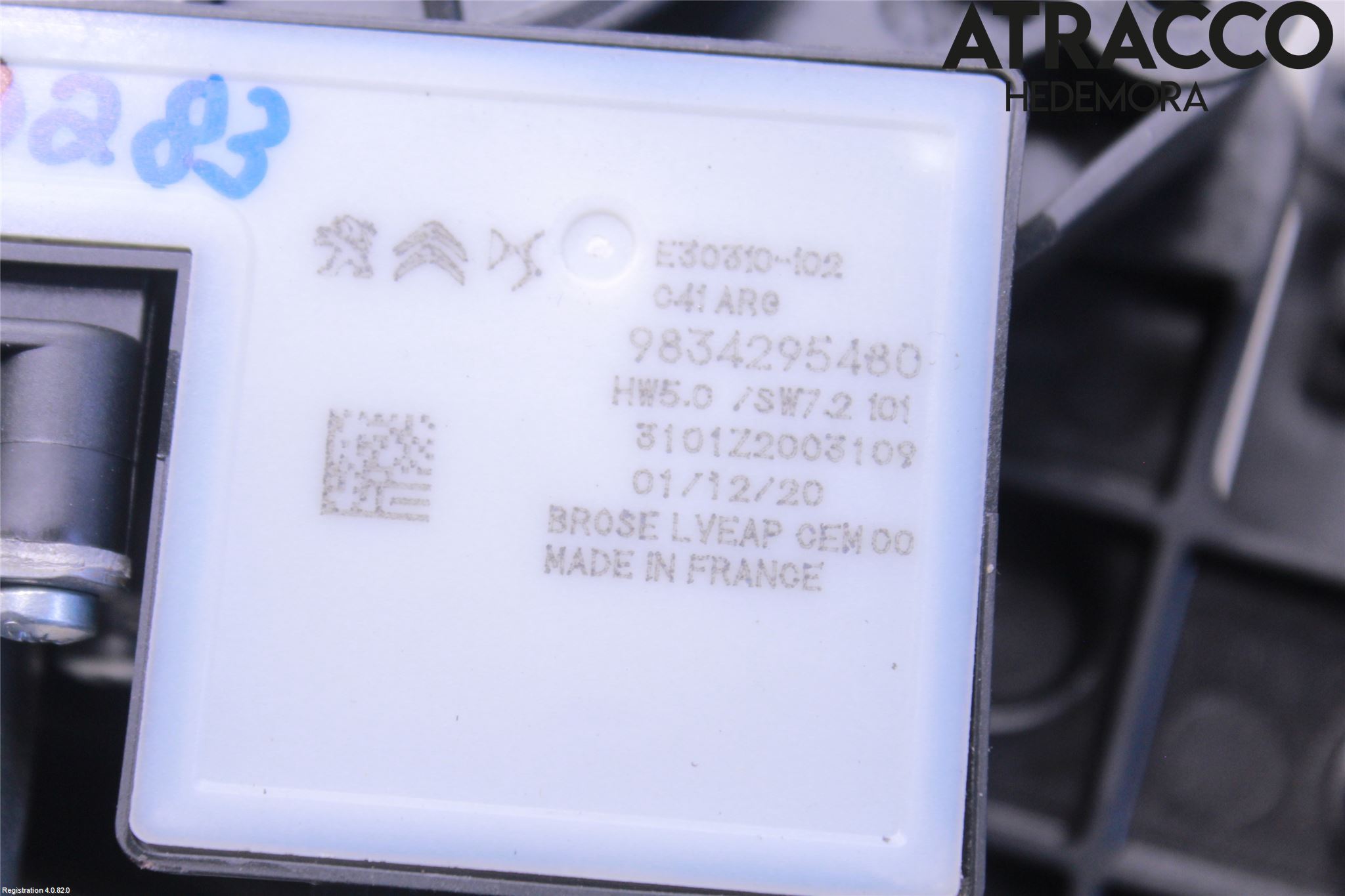 Citroen C4/E-C4 C4X/E-C4X III 21- Vindusheis El Komp