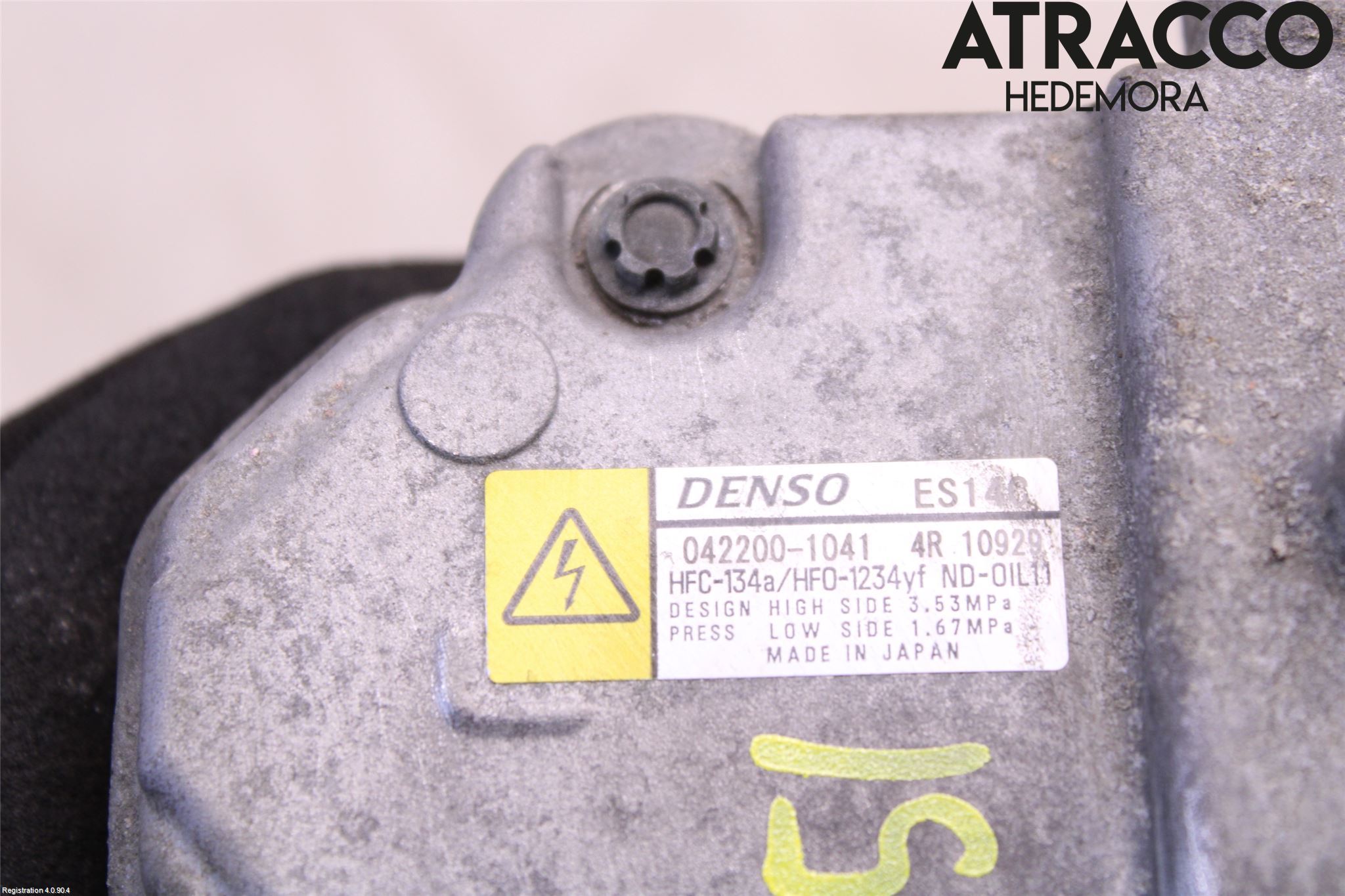 Toyota YARIS XP130 12-14 Varme Ac Kompressor