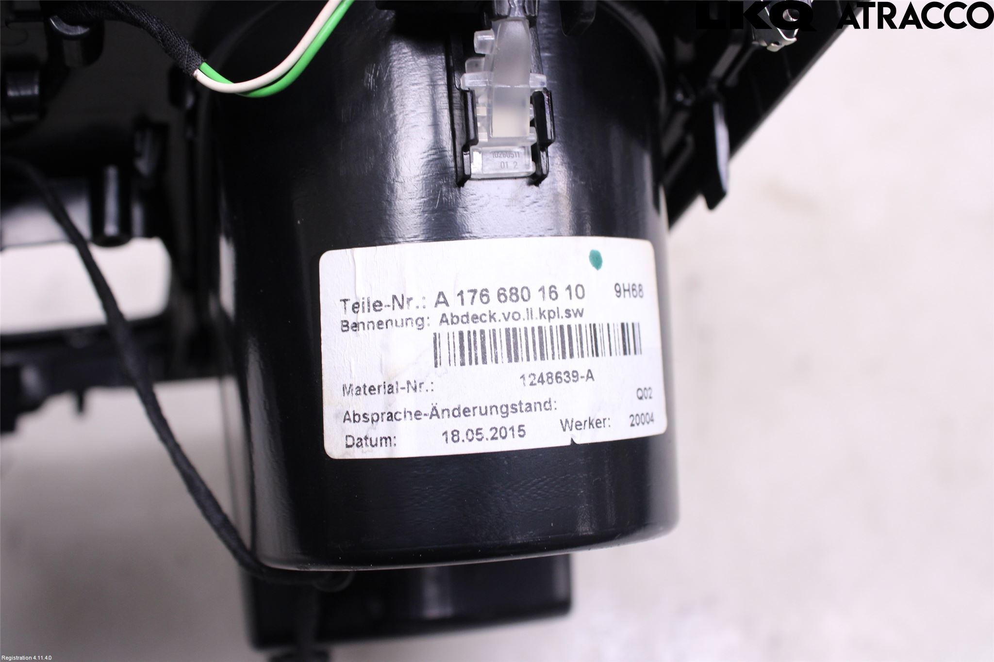 Mercedes-Benz MB CLA-KLASS (C117/X117) 13-19 Innr Koppholder
