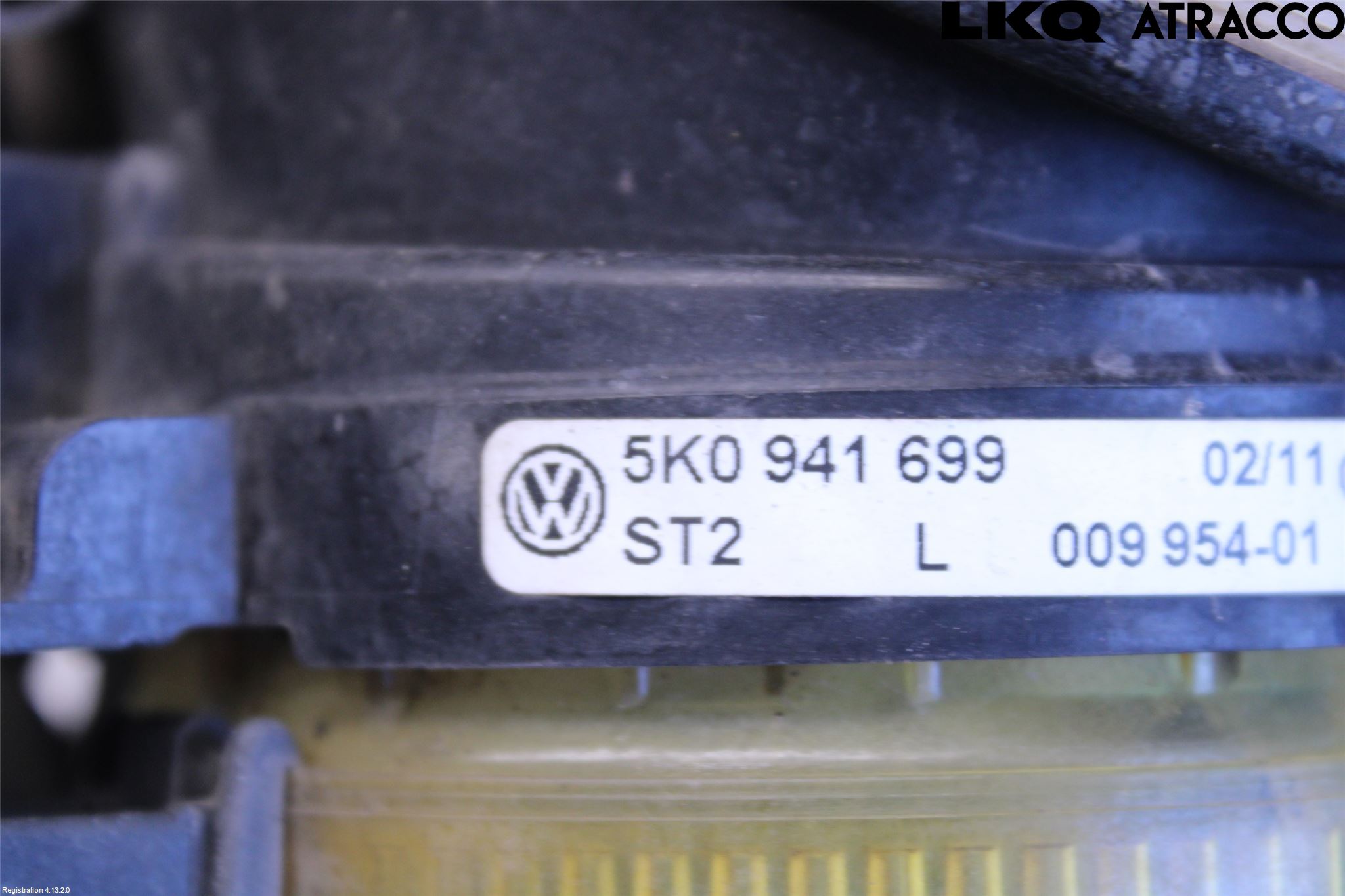 Volkswagen VW GOLF VI 09-13 Frontlykt-Kurve-Tåkelys
