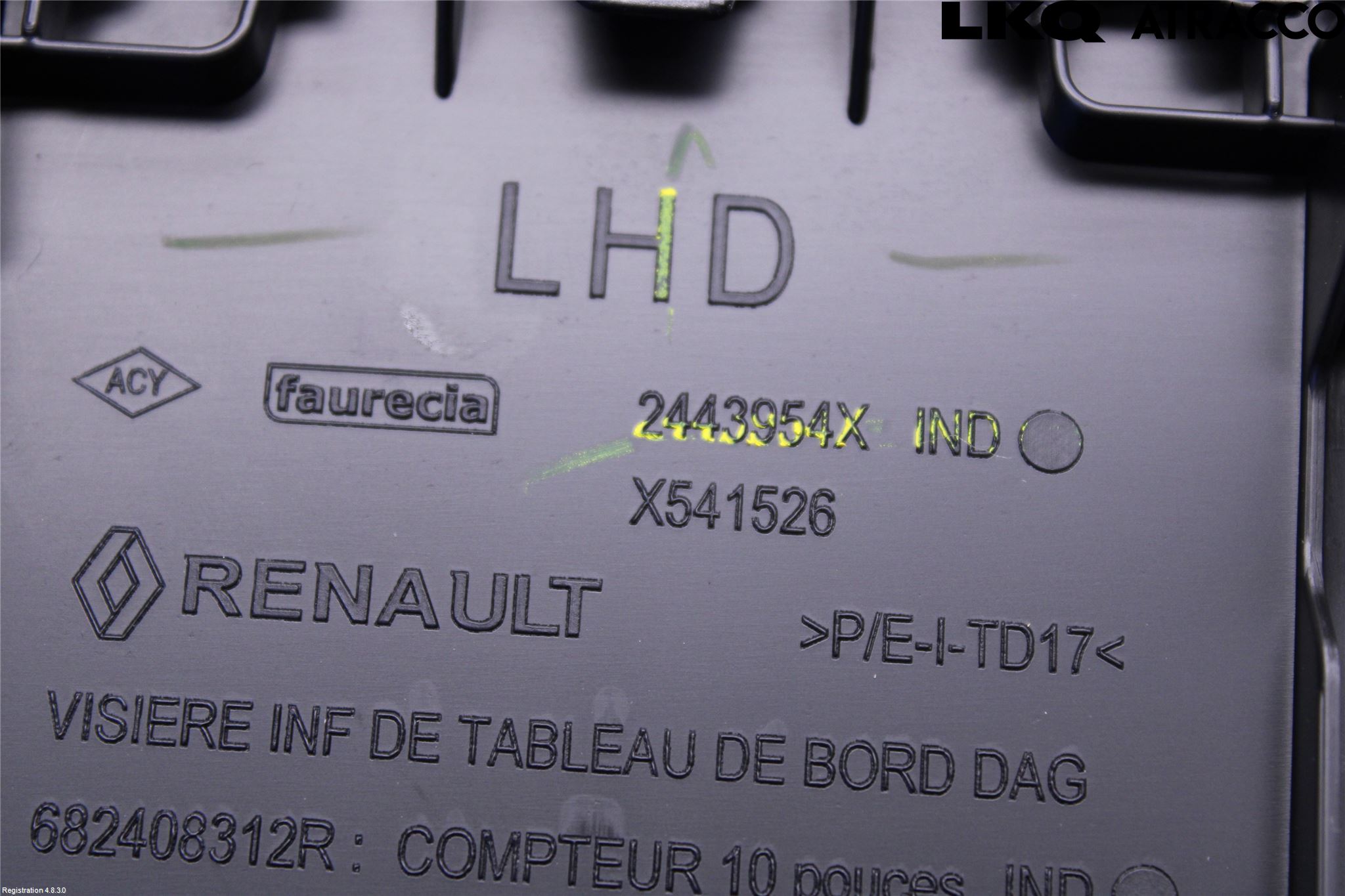 Mitsubishi COLT 24- Instrument Ramme