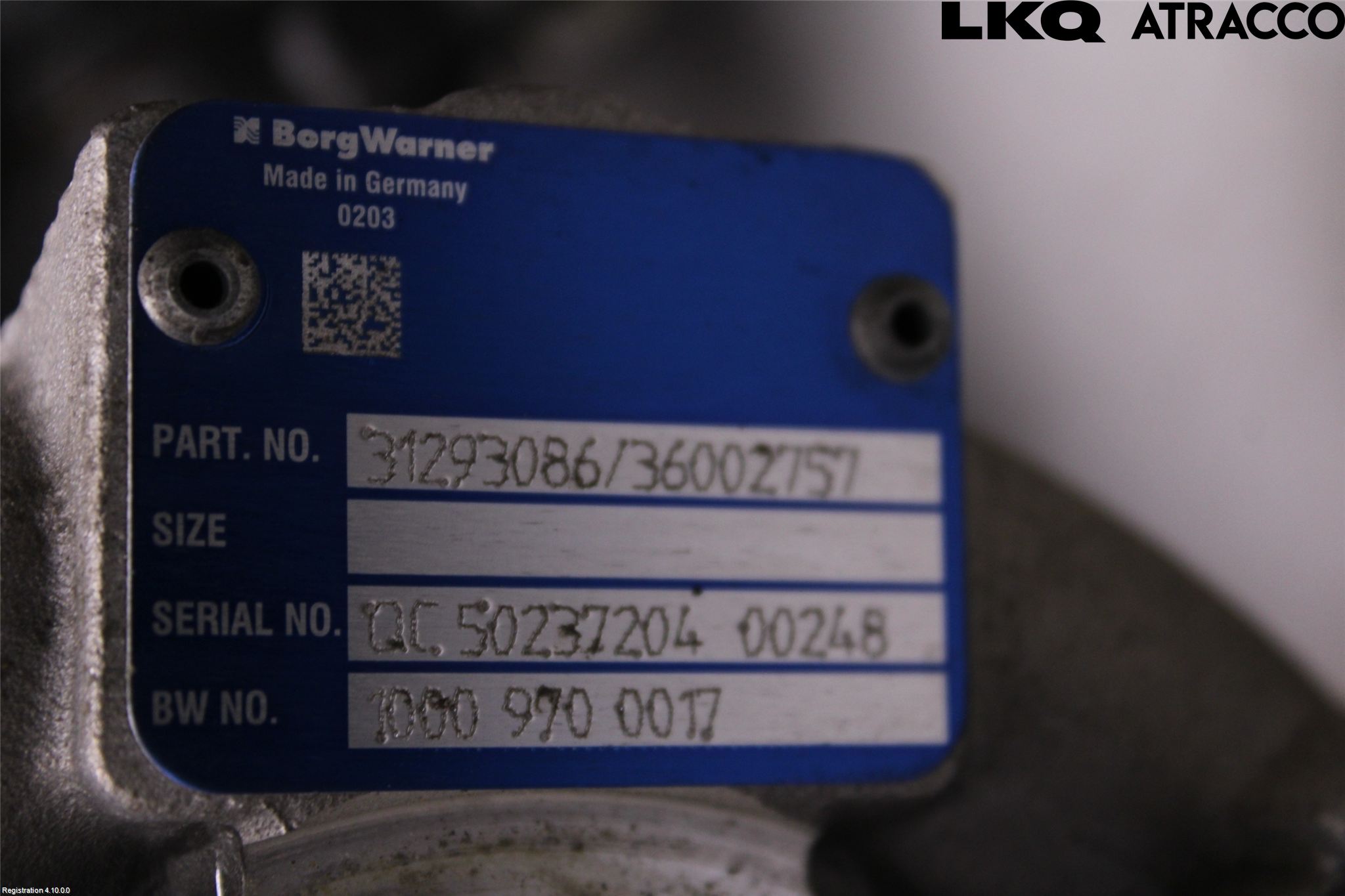 Volvo XC60 14-17 Turboaggregat