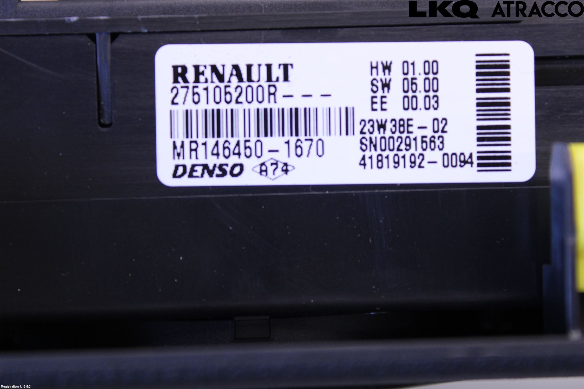 Renault MASTER III 20-24 Varme Ac Betjening-Display