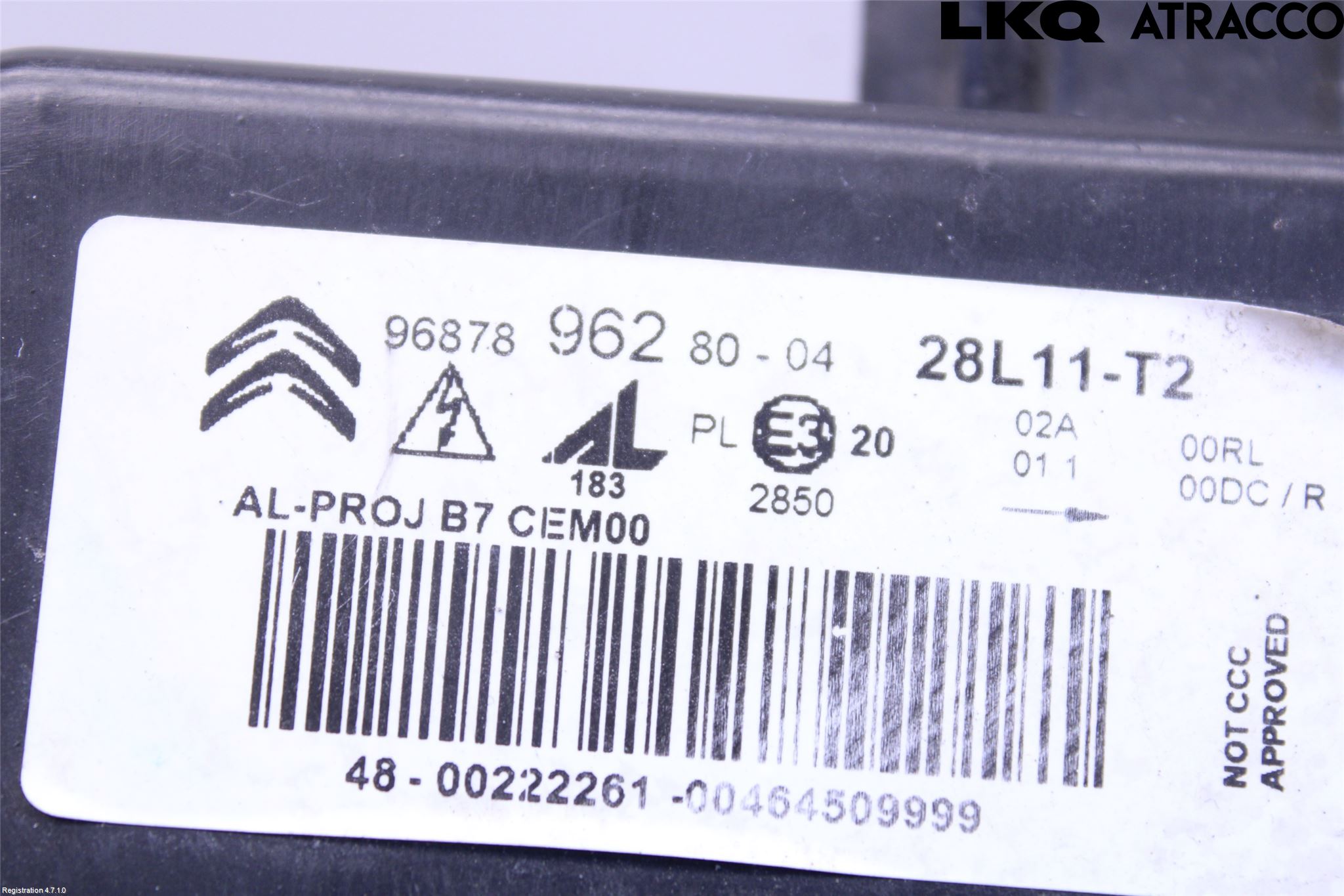 Citroen C4 II 11-18 Frontlykt Venstre