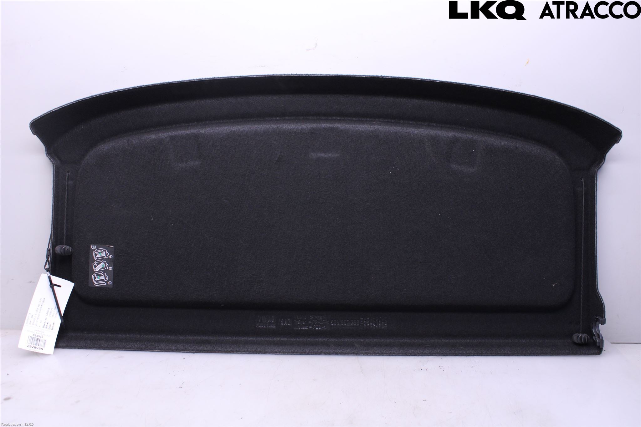 Volkswagen VW GOLF / E-GOLF VII 13-20 Innr Hattehylle