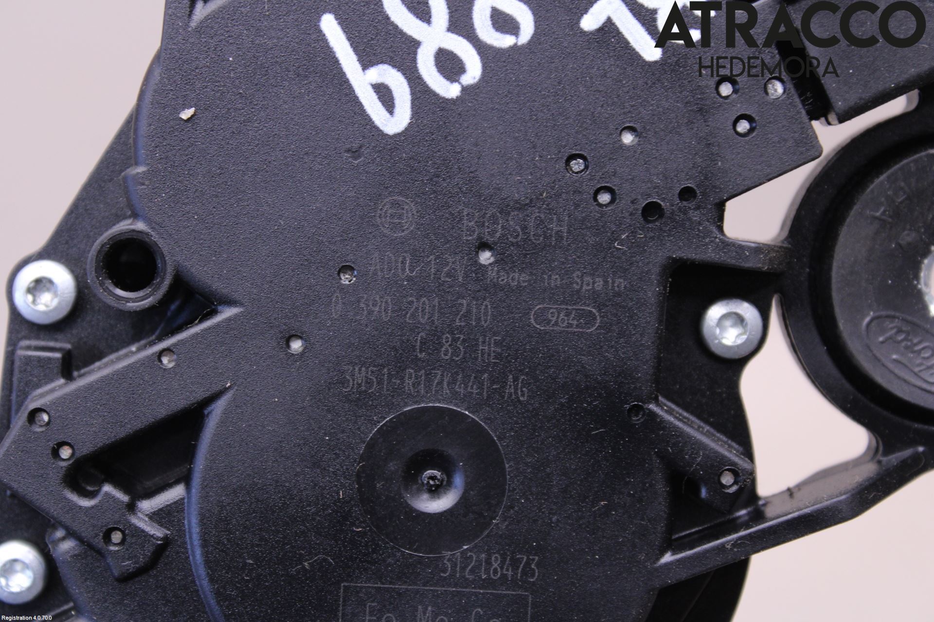 Ford FOCUS 08-11 Viskermotor Bakluke