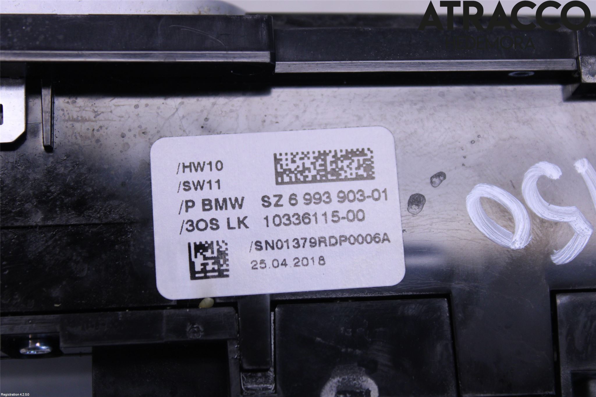 BMW 7 G11/G12 15-22 Bryter Multifunksjon