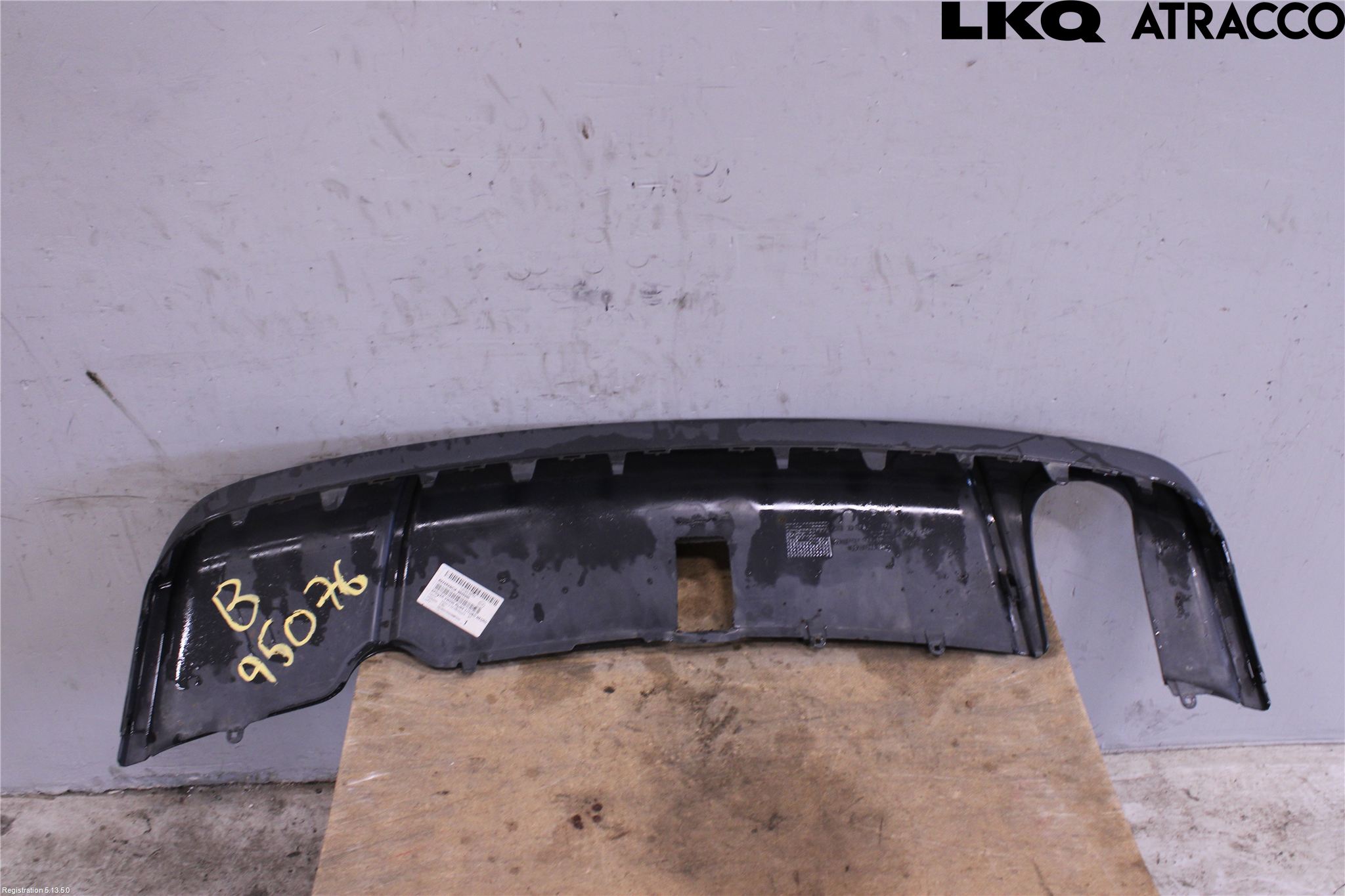 Volkswagen VW POLO 10-17 Spoiler Bak