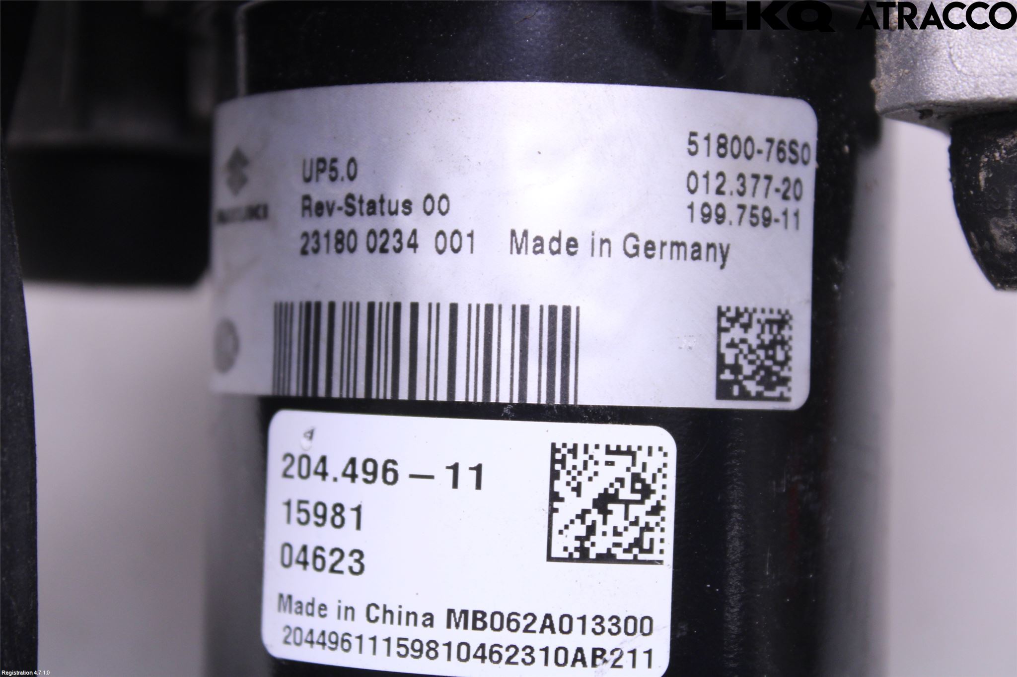 Suzuki SX4 S-CROSS 22- Vacuumpumpe