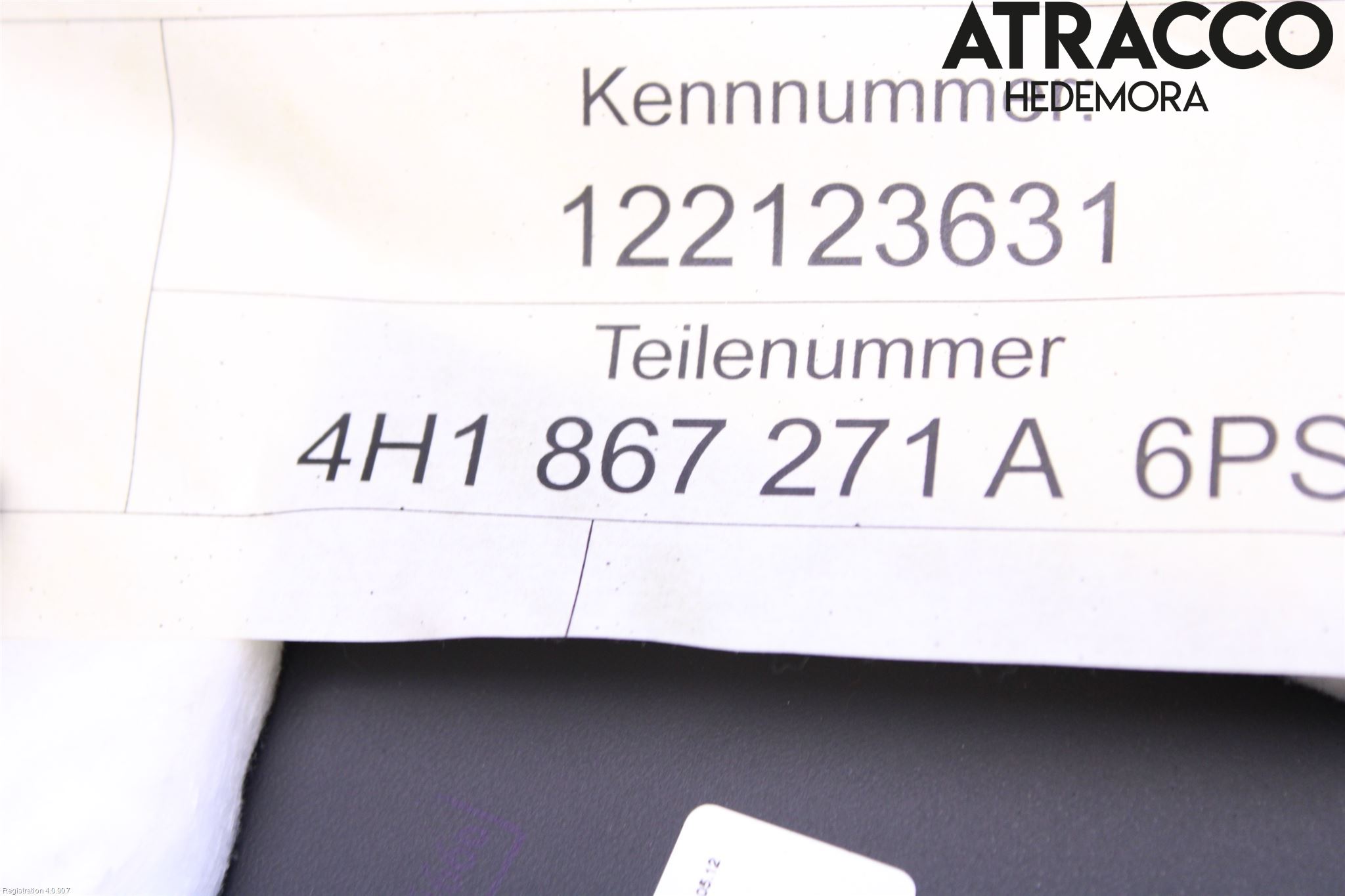 Audi A8/S8 4H 10-17 Innr Terskel Innstigning