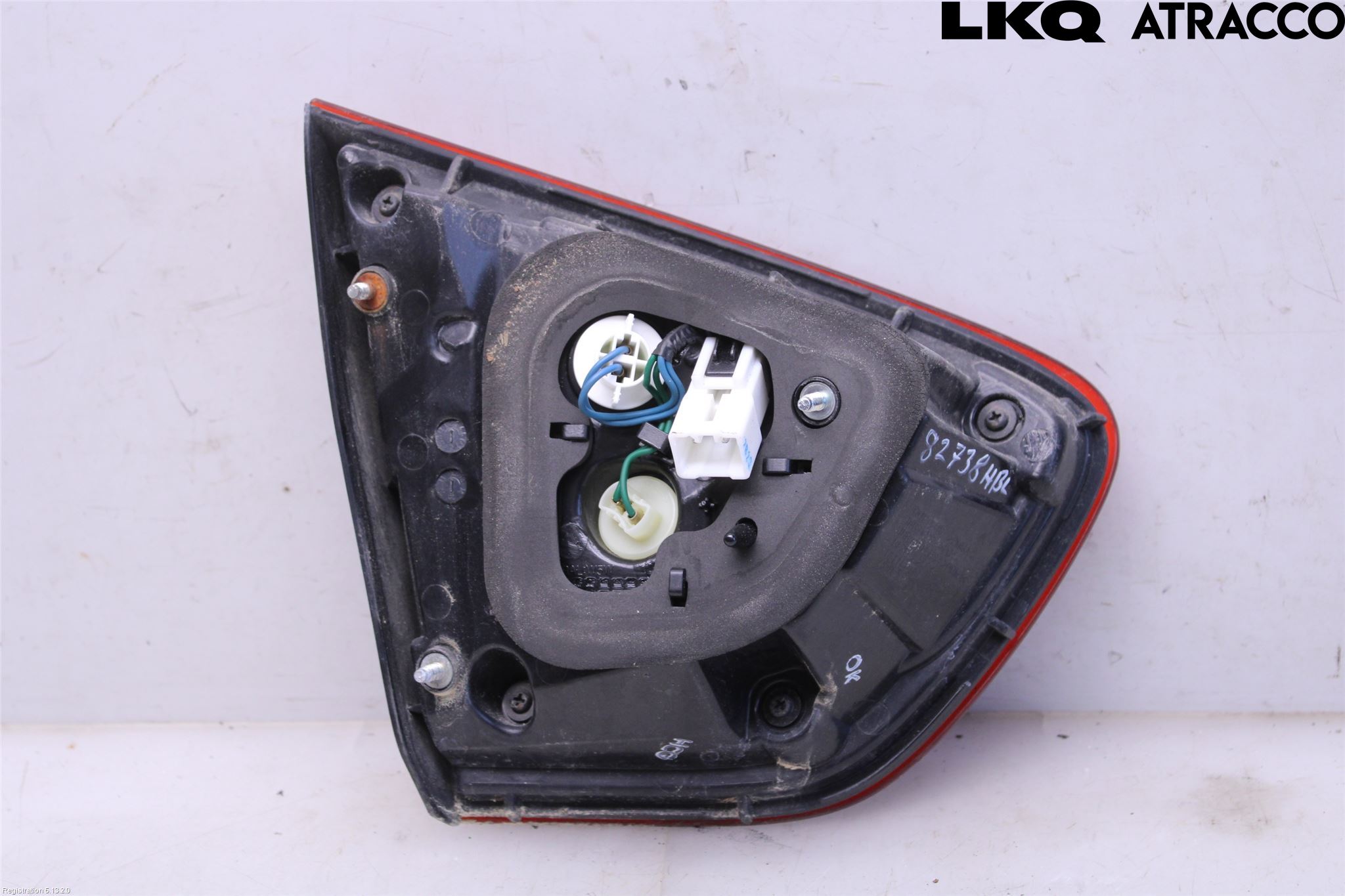 Kia RIO 12-16 Baklykt Høyre  På Luke(Indre)